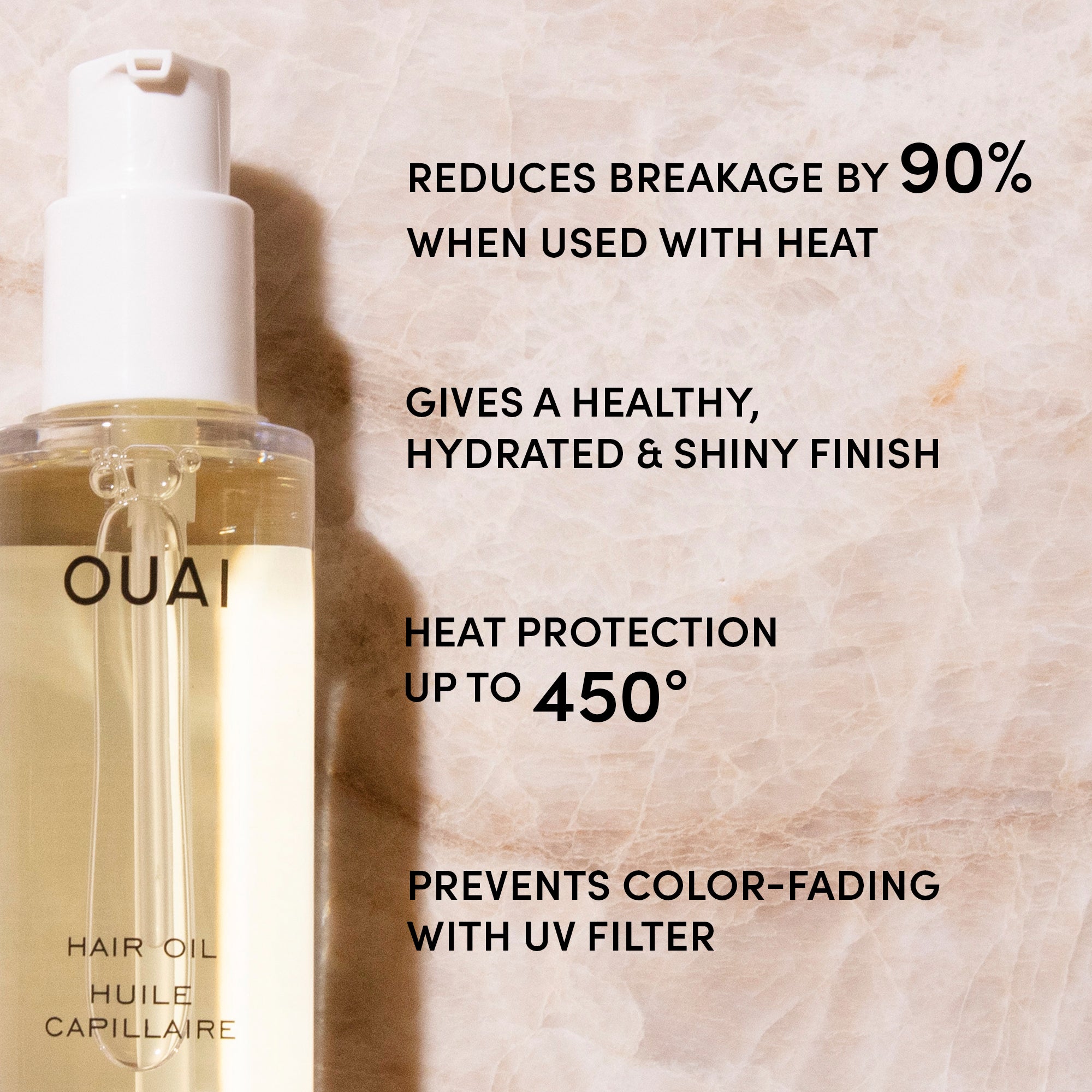 OUAI HAIR OIL 45ml 2本セット OUAI Hair Oil 45ml | LOOKFANTASTIC