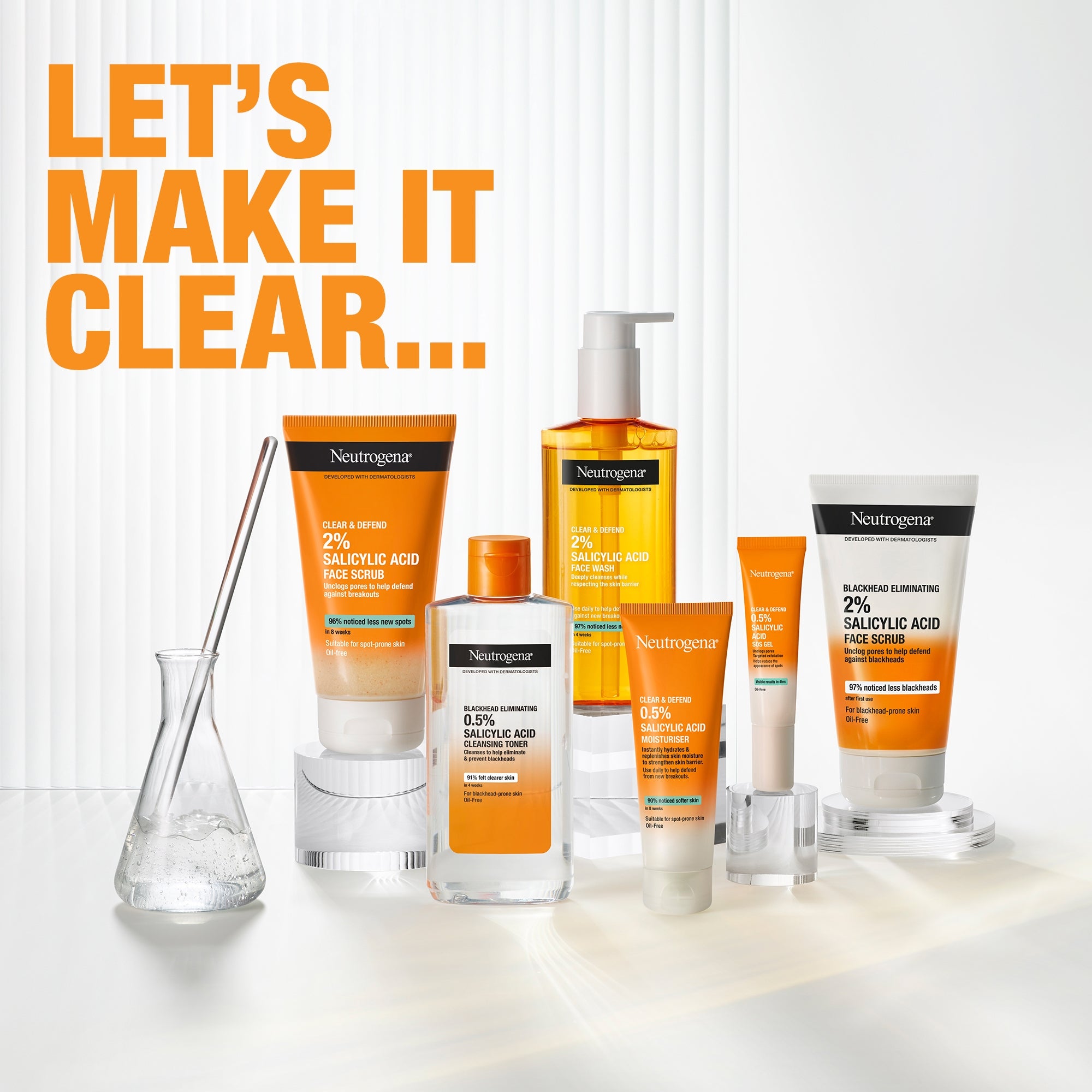 Neutrogena® Clear & Defend Facial Wash | LOOKFANTASTIC