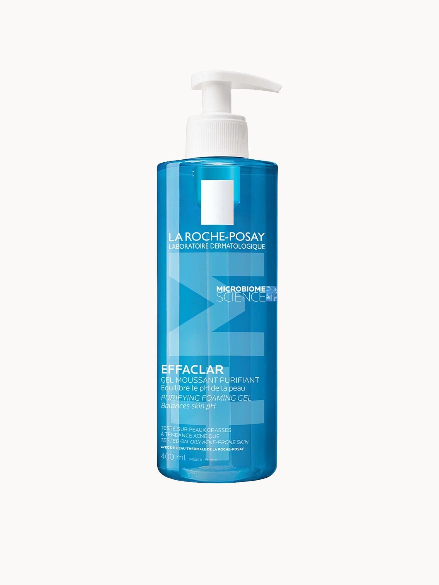 La Roche-Posay Effaclar Purifying Foaming Gel Cleanser for Oily, Blemish-Prone Skin 400ml