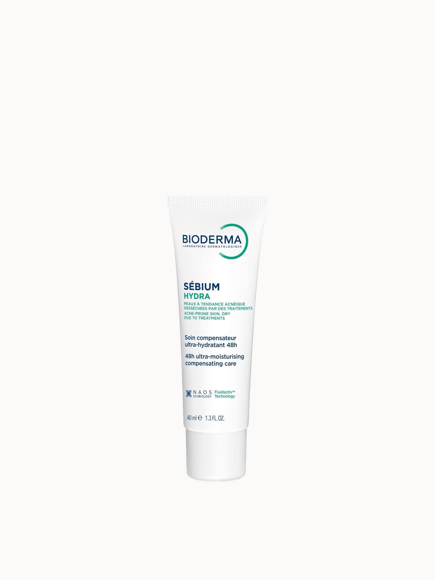 Bioderma Sebium Hydra Moisturiser for Dry and Sensitive Acne-prone skin undergoing ultra-drying acne treatments 40ml