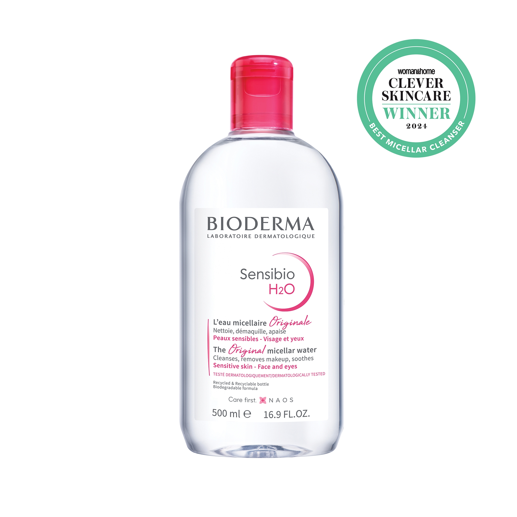 Bioderma Sensibio H2O Micellar Water (16.7 oz.) | Dermstore