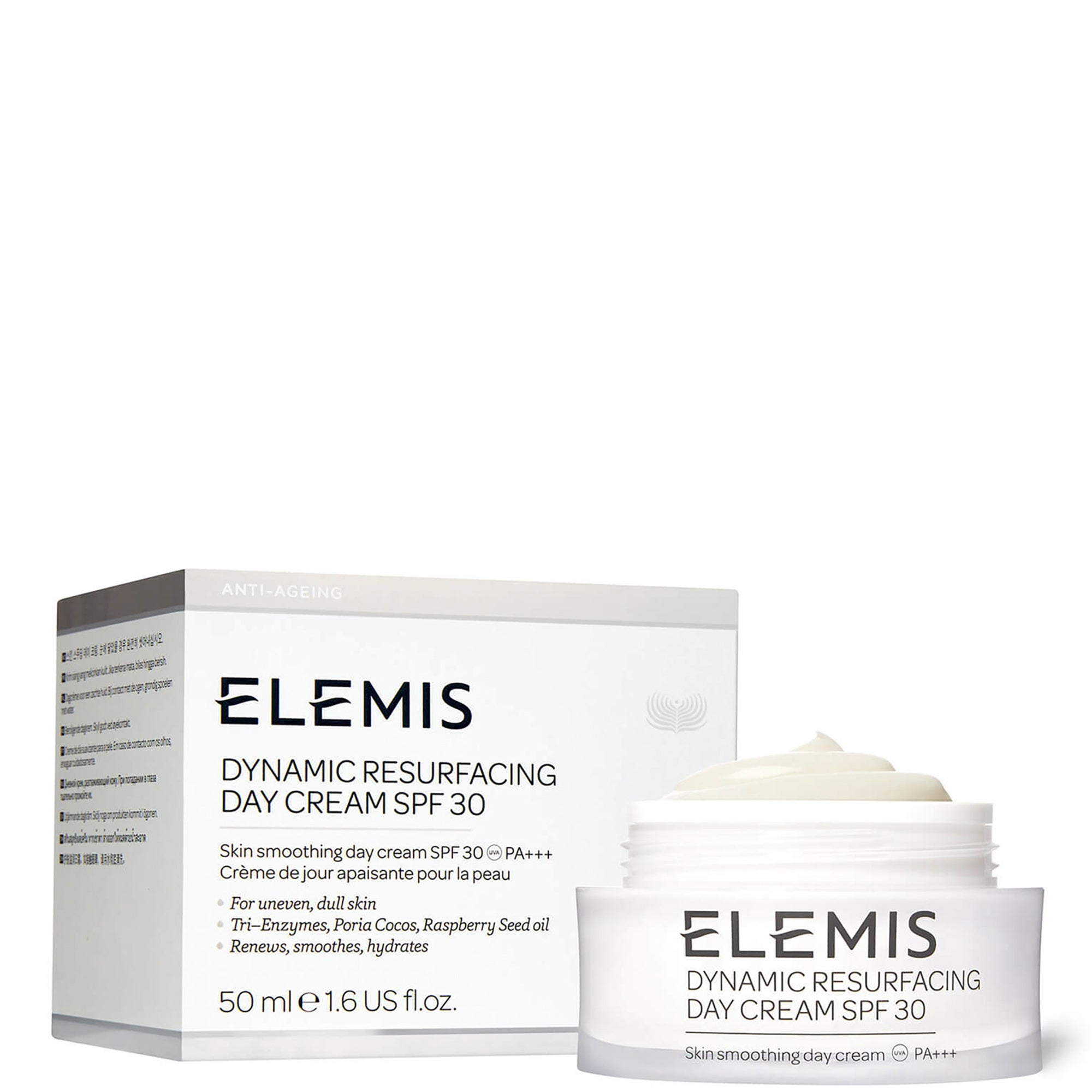 Elemis Dynamic Resurfacing Day Cream SPF 30 50ml | LOOKFANTASTIC