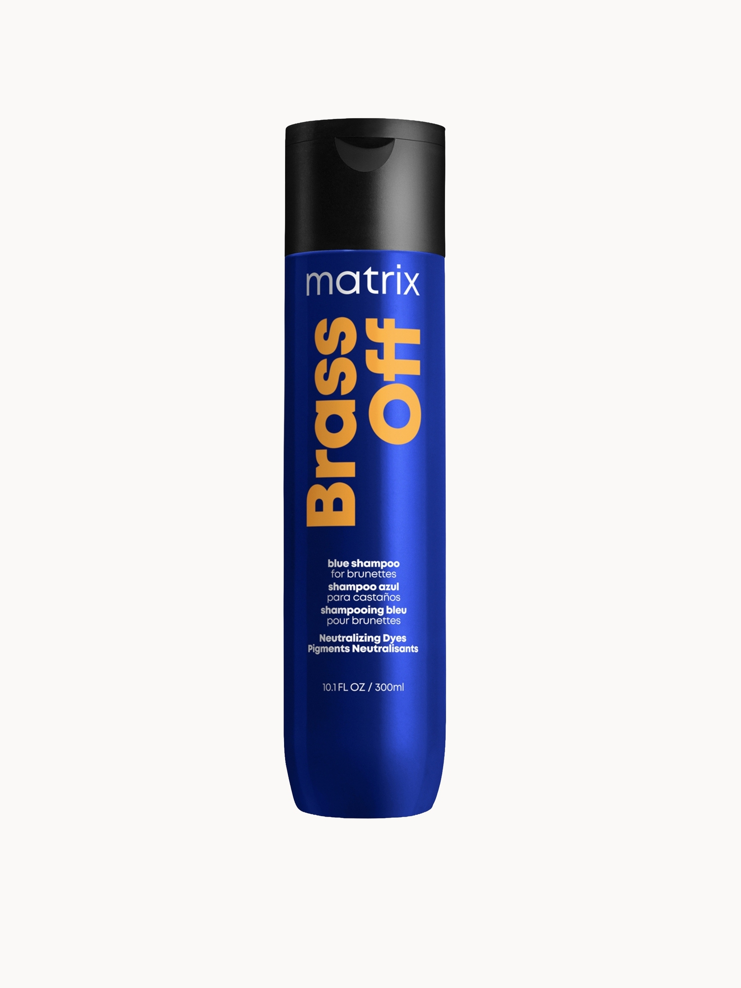 Matrix: Matrix Total Results Brass Off Brunette Neutralising Blue Shampoo for Lightened Brunette Hair 300ml