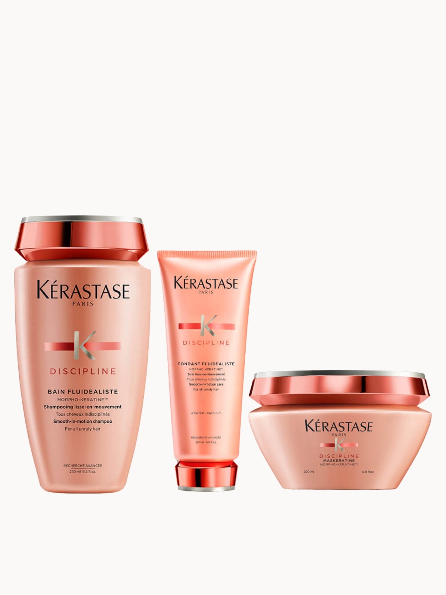 Kérastase Discipline Shampoo, Conditioner and Hair Mask