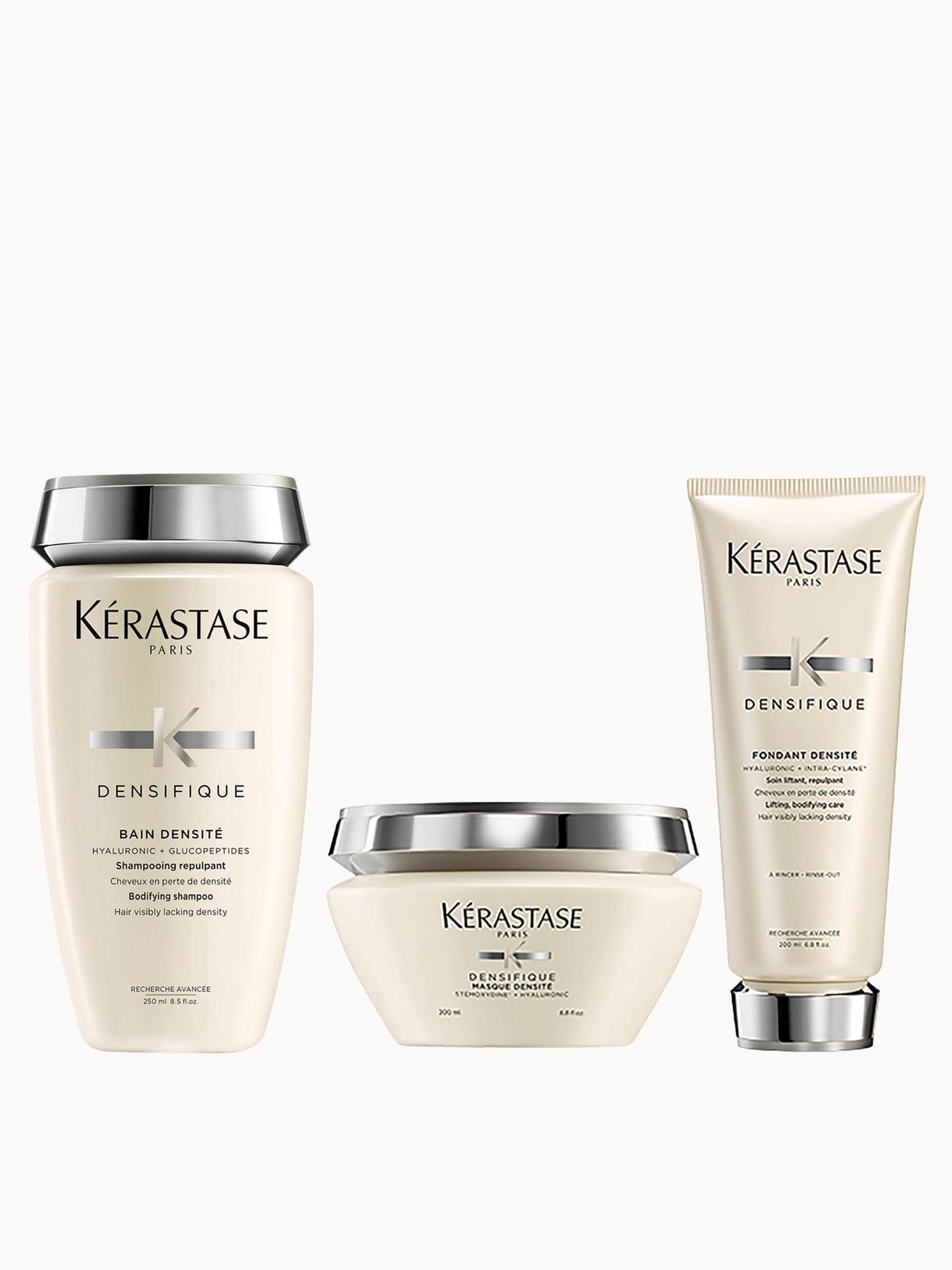 Kérastase Densifique シャンプーとコンディショナーセット Kérastase Densifique Shampoo, Conditioner and Hair Mask