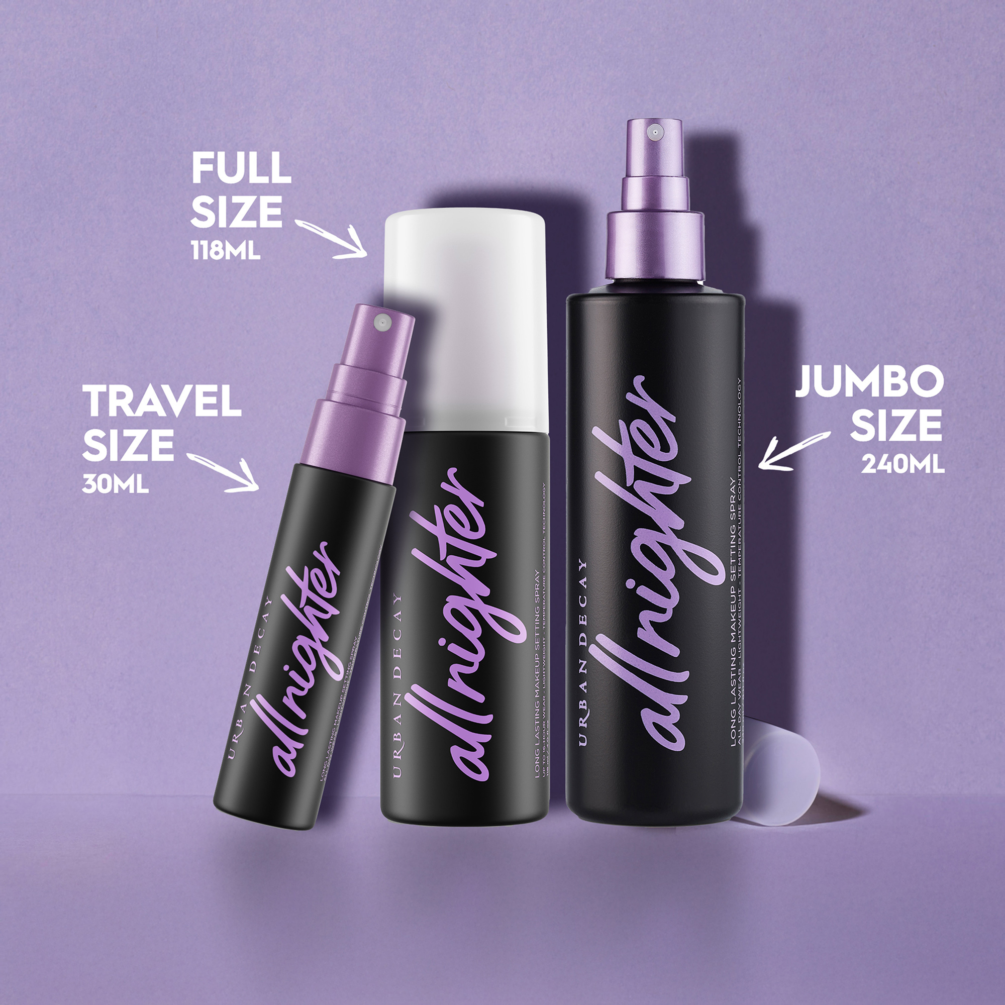 Urban Decay All Nighter Setting Spray 118ml | LOOKFANTASTIC