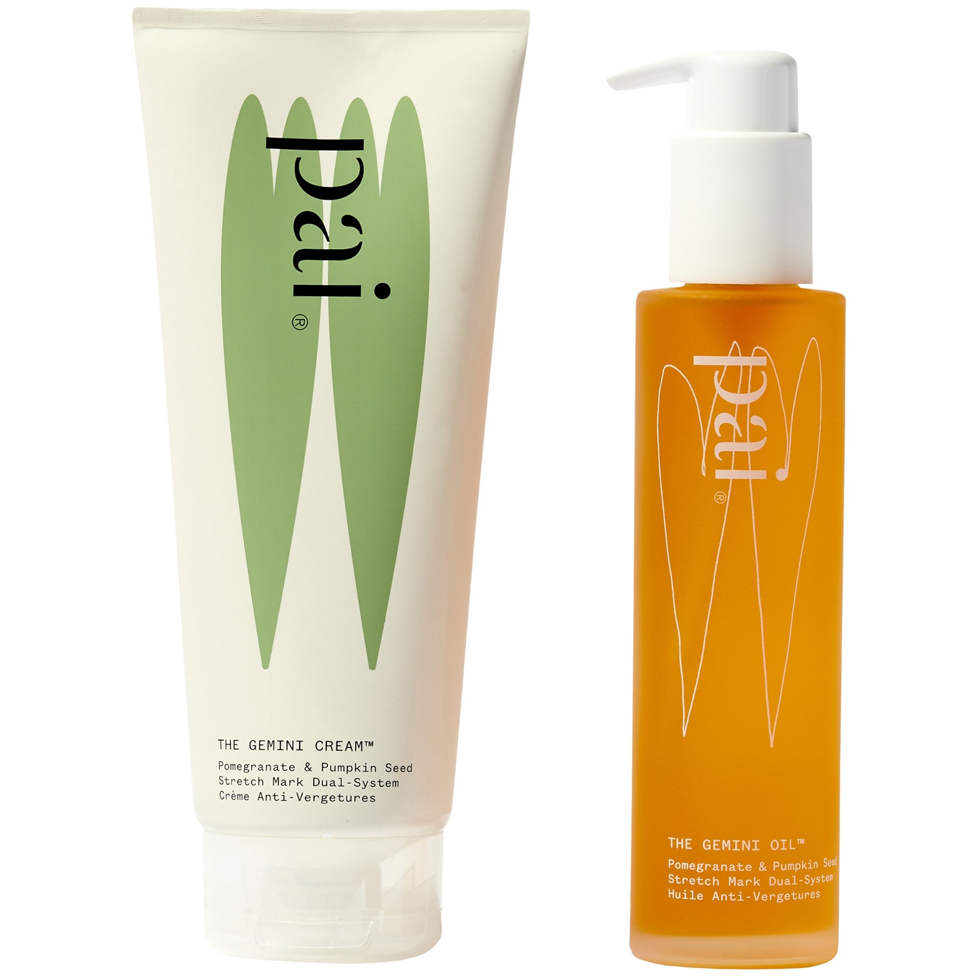 Pai Skincare The Gemini Pomegranate and Pumpkin Stretch Mark Dual-System 300ml