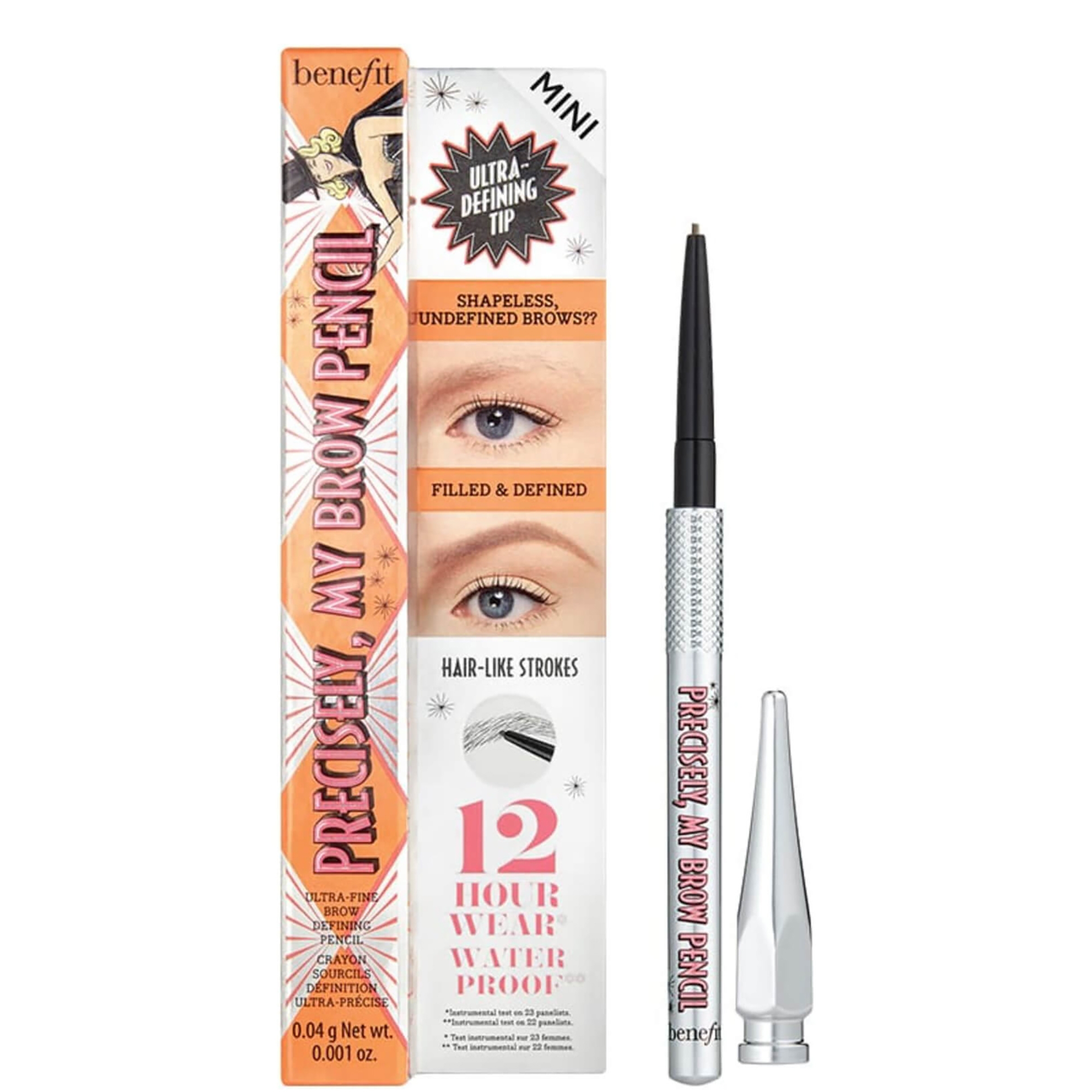 benefit Precisely, My Brow Pencil Mini 0.04g (Various Shades) | LOOKFANTASTIC