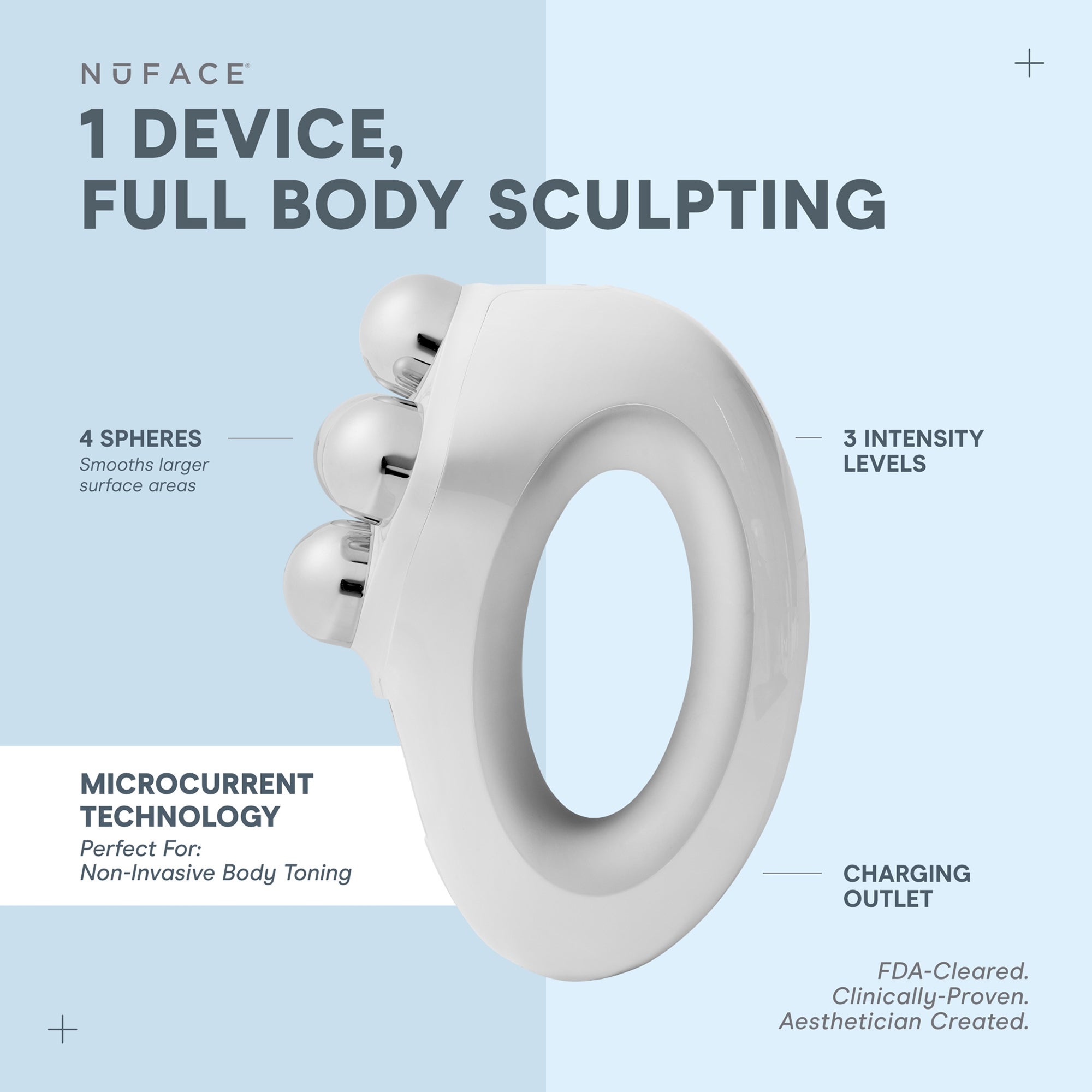 ボディ・フェイスケア no!no!forMEN Amazon.com: NuFACE NuBODY Toning Device - FDA Cleared Microcurrent