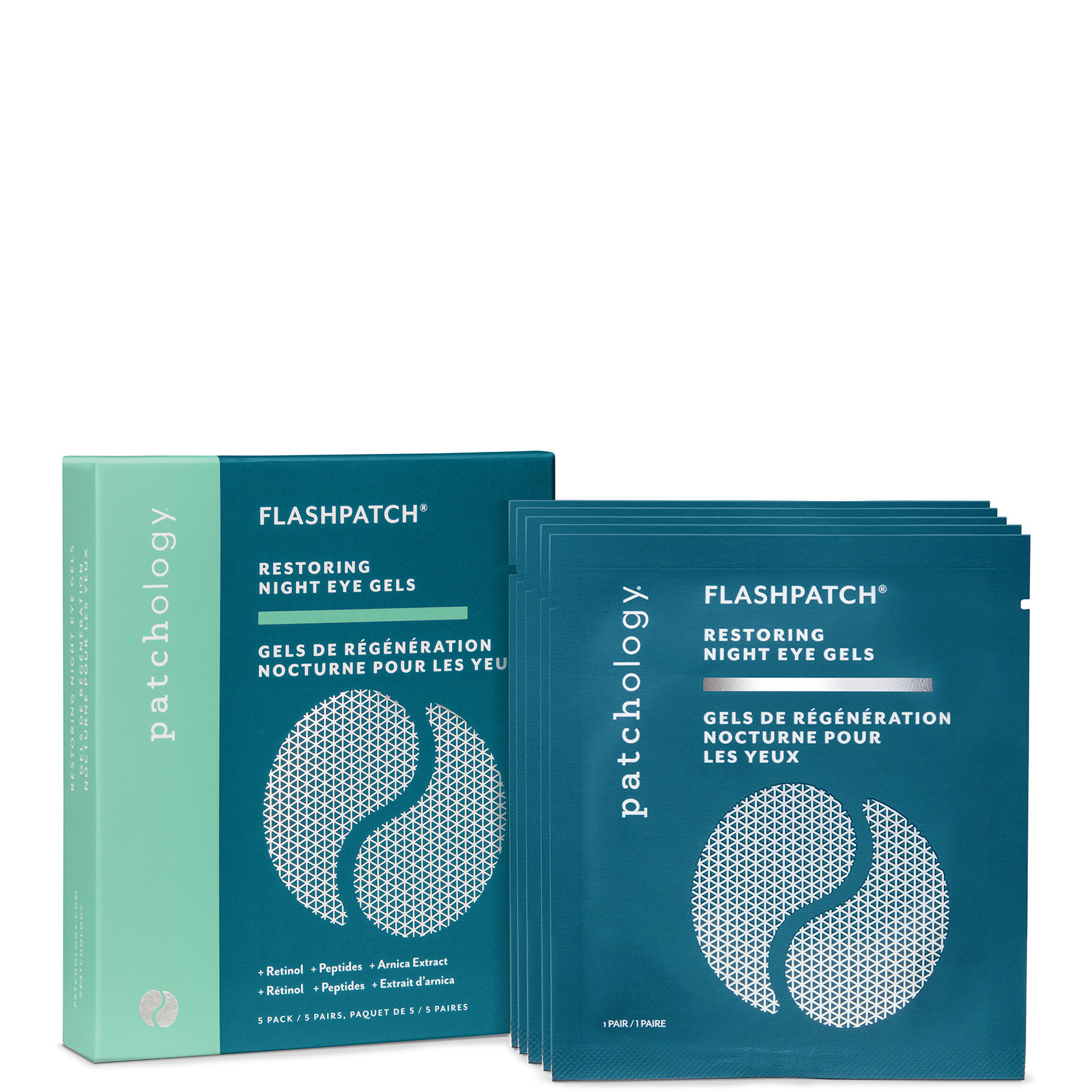 cult Patchology FlashPatch Restoring Night Eye Gels - 5 Pairs