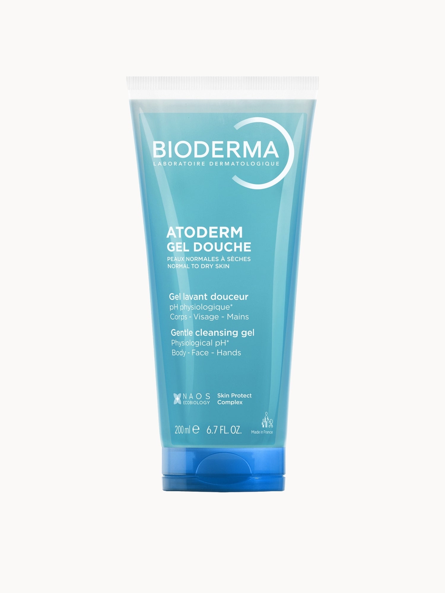 Bioderma Atoderm Gentle Shower Gel Body Wash For Normal to Dry Skin 200ml