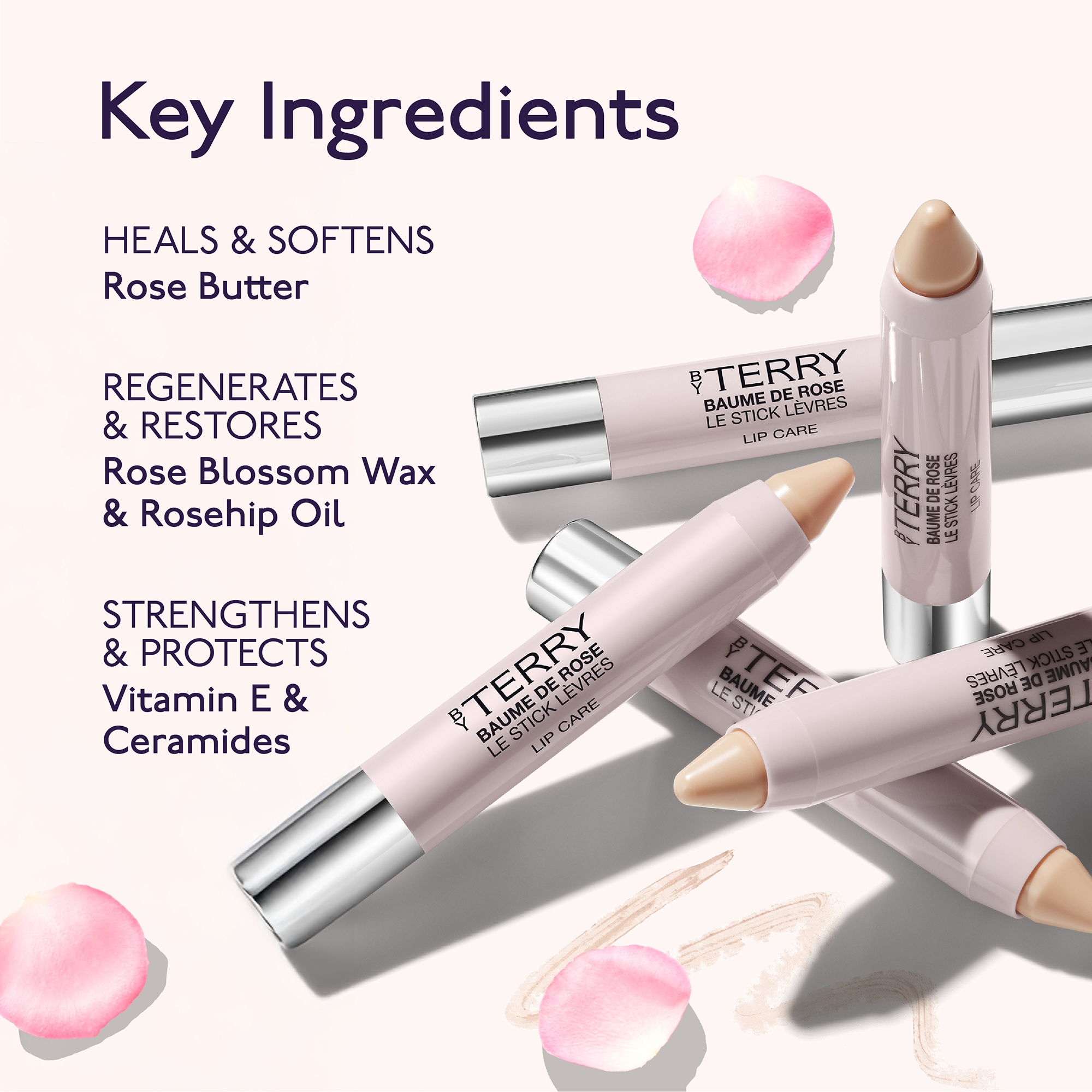 By Terry Baume de Rose Lip Crayon (0.08 oz.) | Dermstore