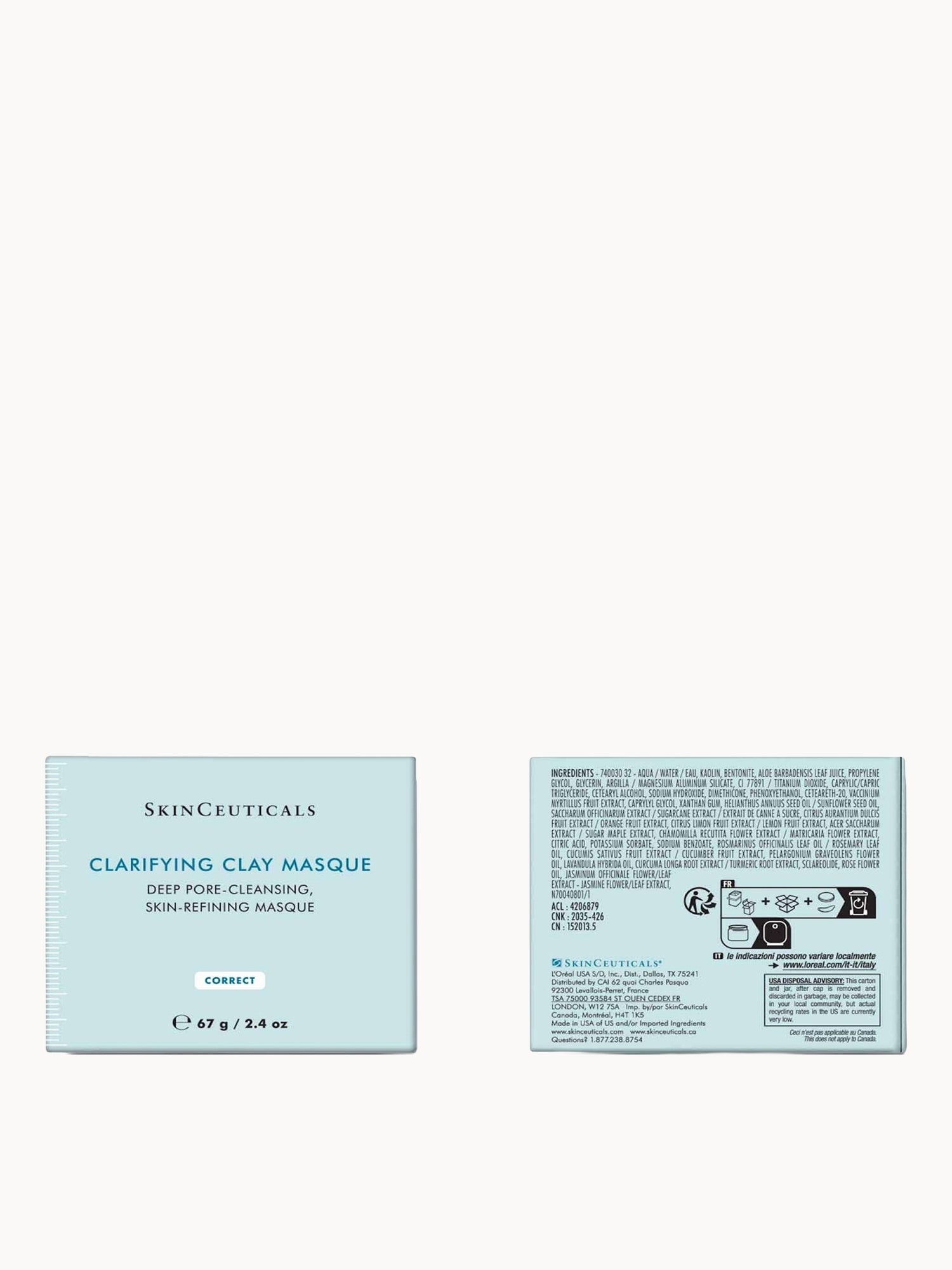 SkinCeuticals Clarifying Clay Masque 67g | LOOKFANTASTIC