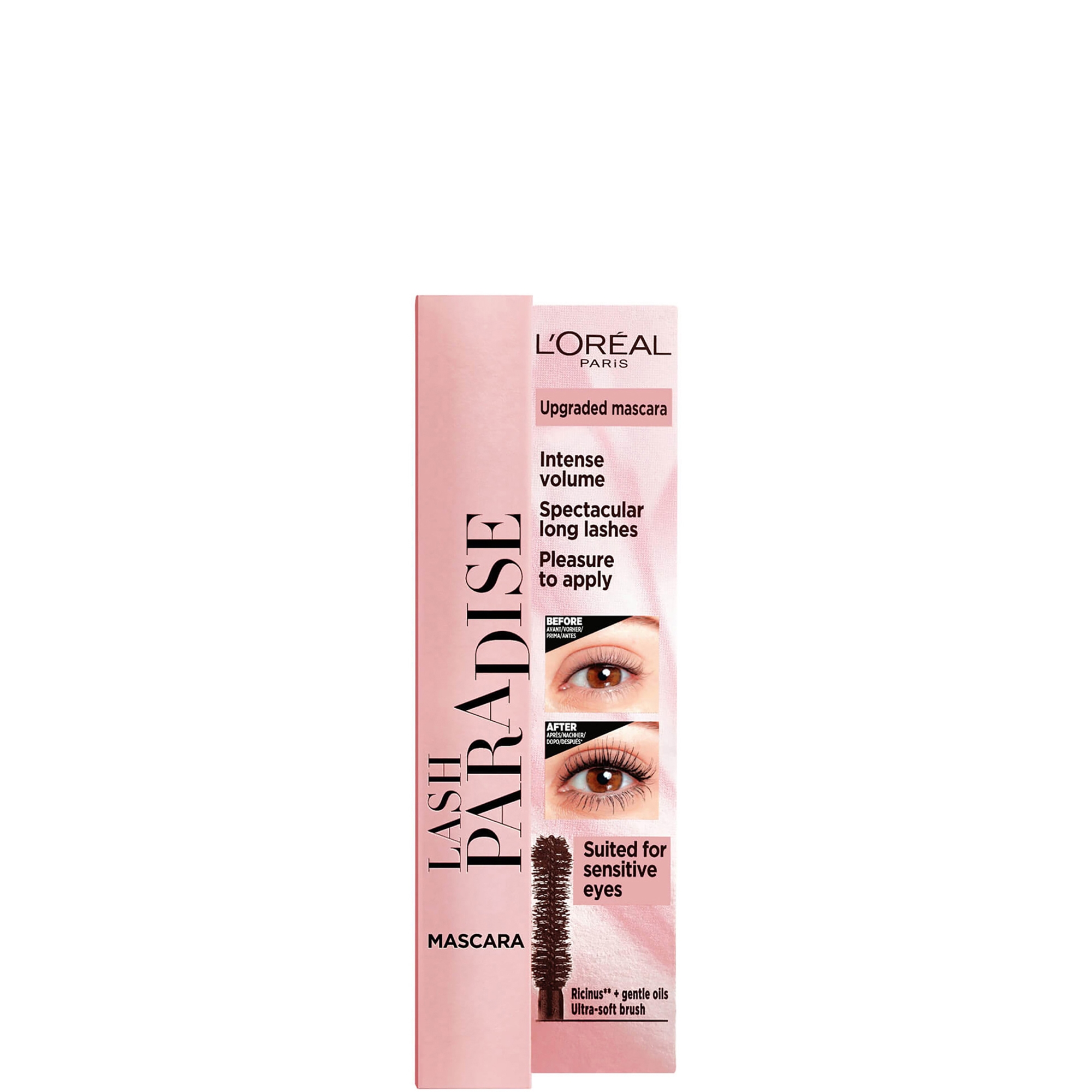 L'Oréal Castor Oil-Enriched Paradise Volumising Mascara - Black