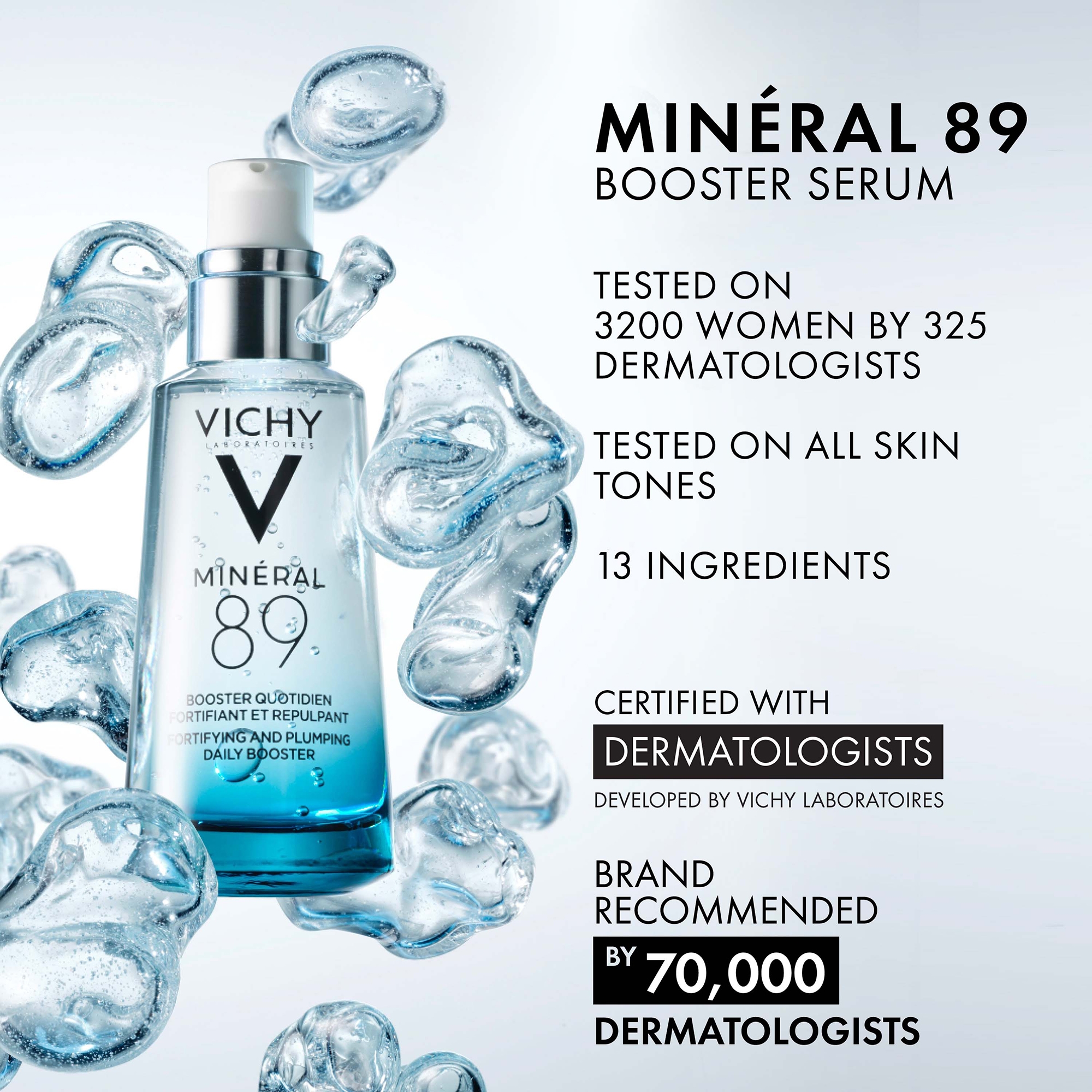 Vichy Mineral 89 Skin Strengthening Prebiotic Concentrate Serum