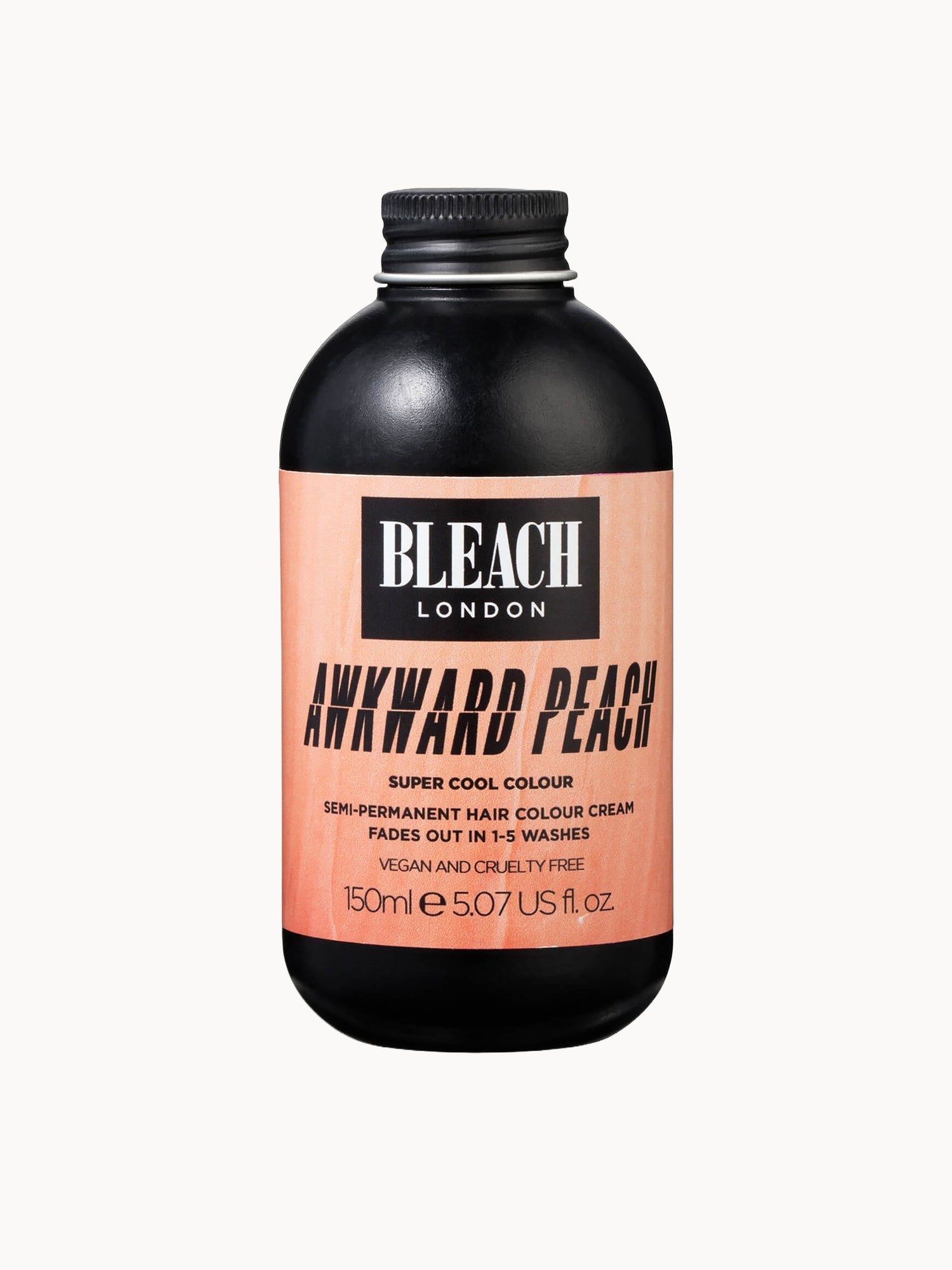 BLEACH LONDON Awkward Peach Super Cool Colour 150ml