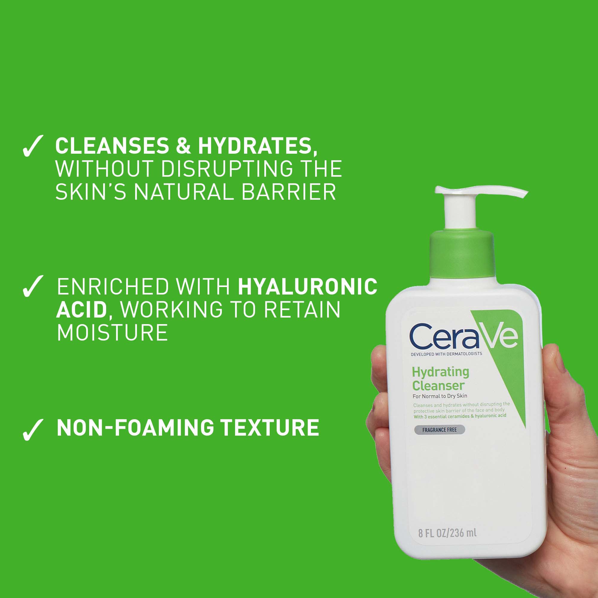 CeraVe Hydrating Cleanser 473ml Cult Beauty
