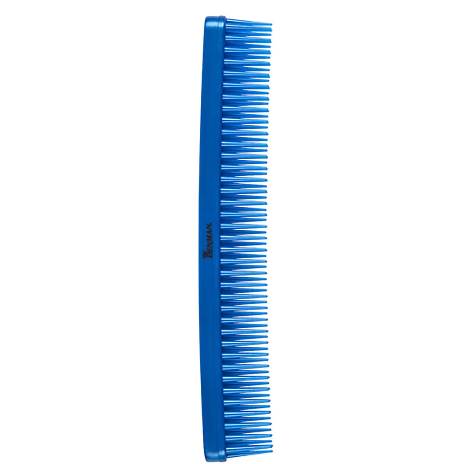 Denman Tame & Tease Styling Comb - Blue (175mm) | LOOKFANTASTIC