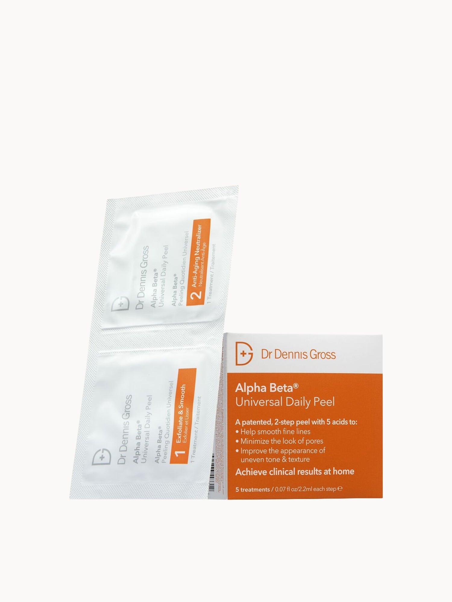 Dr Dennis Gross Skincare Alpha Beta Universal Daily Peel Pads (Pack of 5)