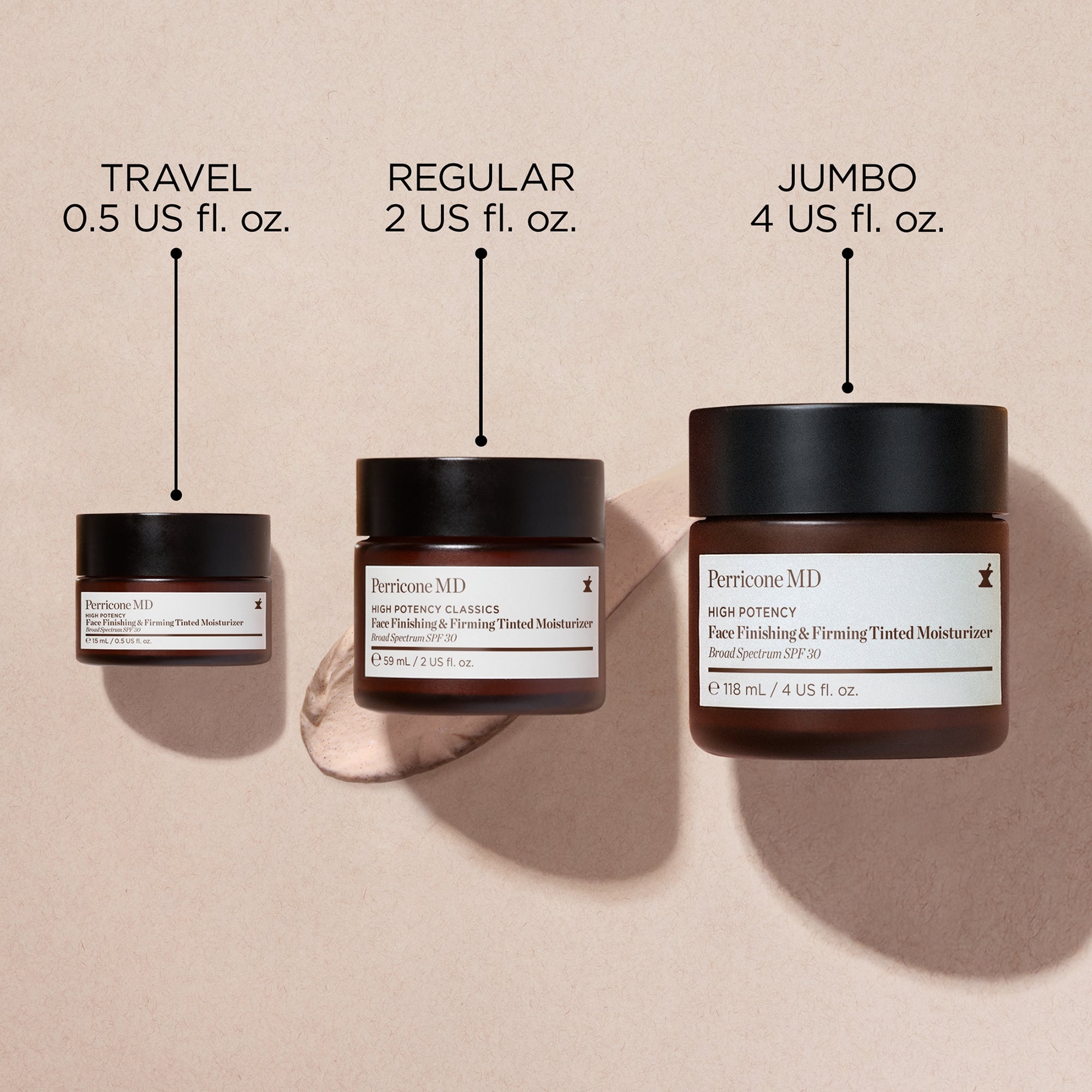 High Potency Face Finishing & Firming Tinted Moisturizer Broad