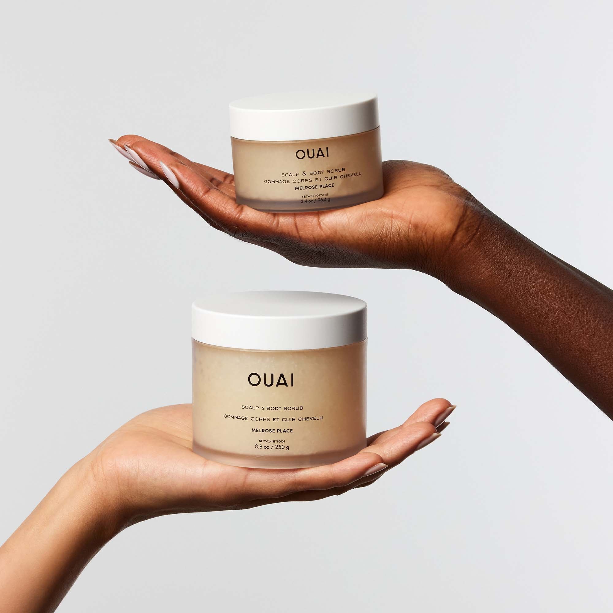OUAI Scalp and Body Scrub - Melrose Place - Travel Size 96.4g