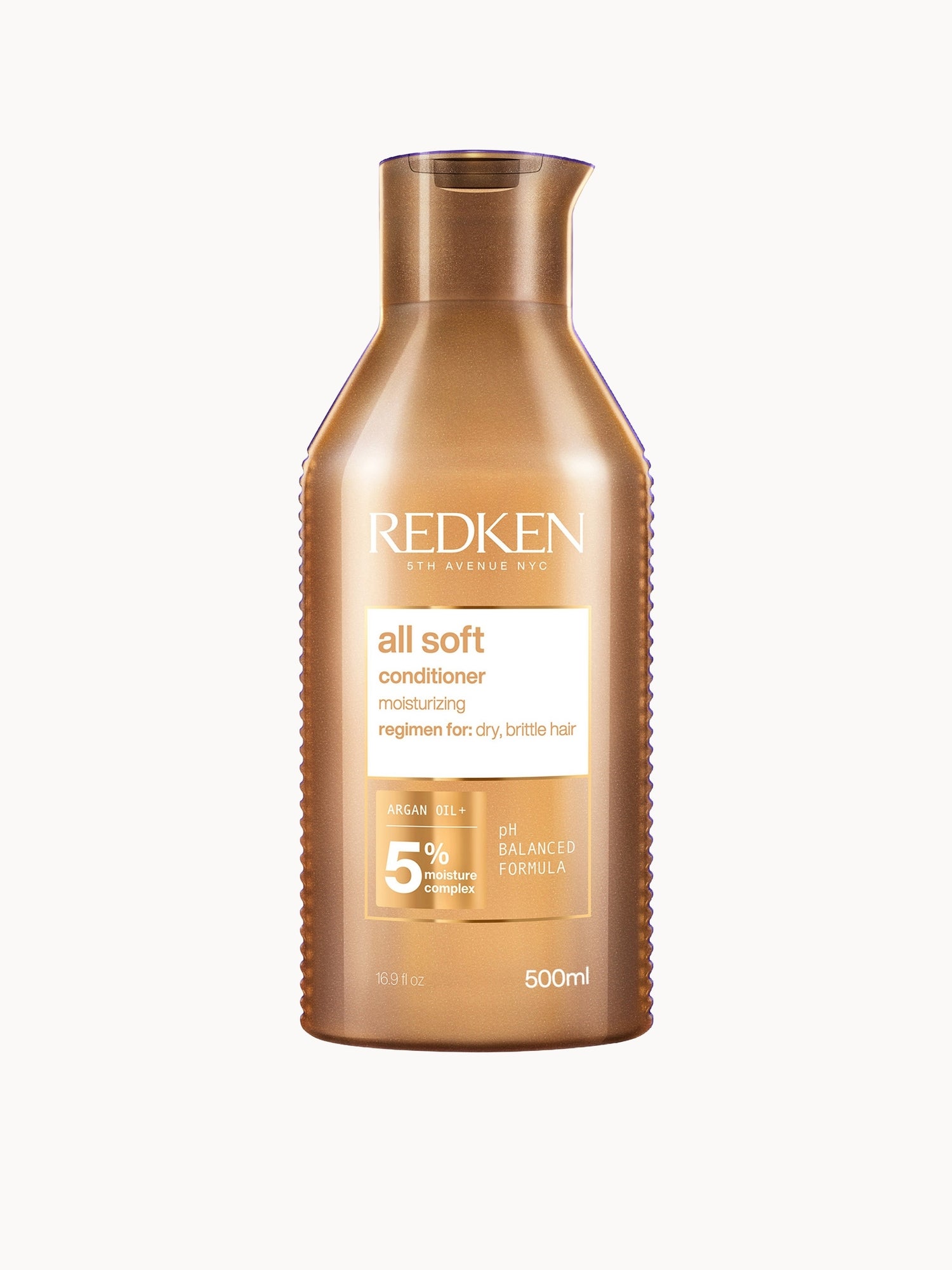 Redken All Soft Conditioner For Dry, Brittle Hair with Argan Oil, Supersize 500ml