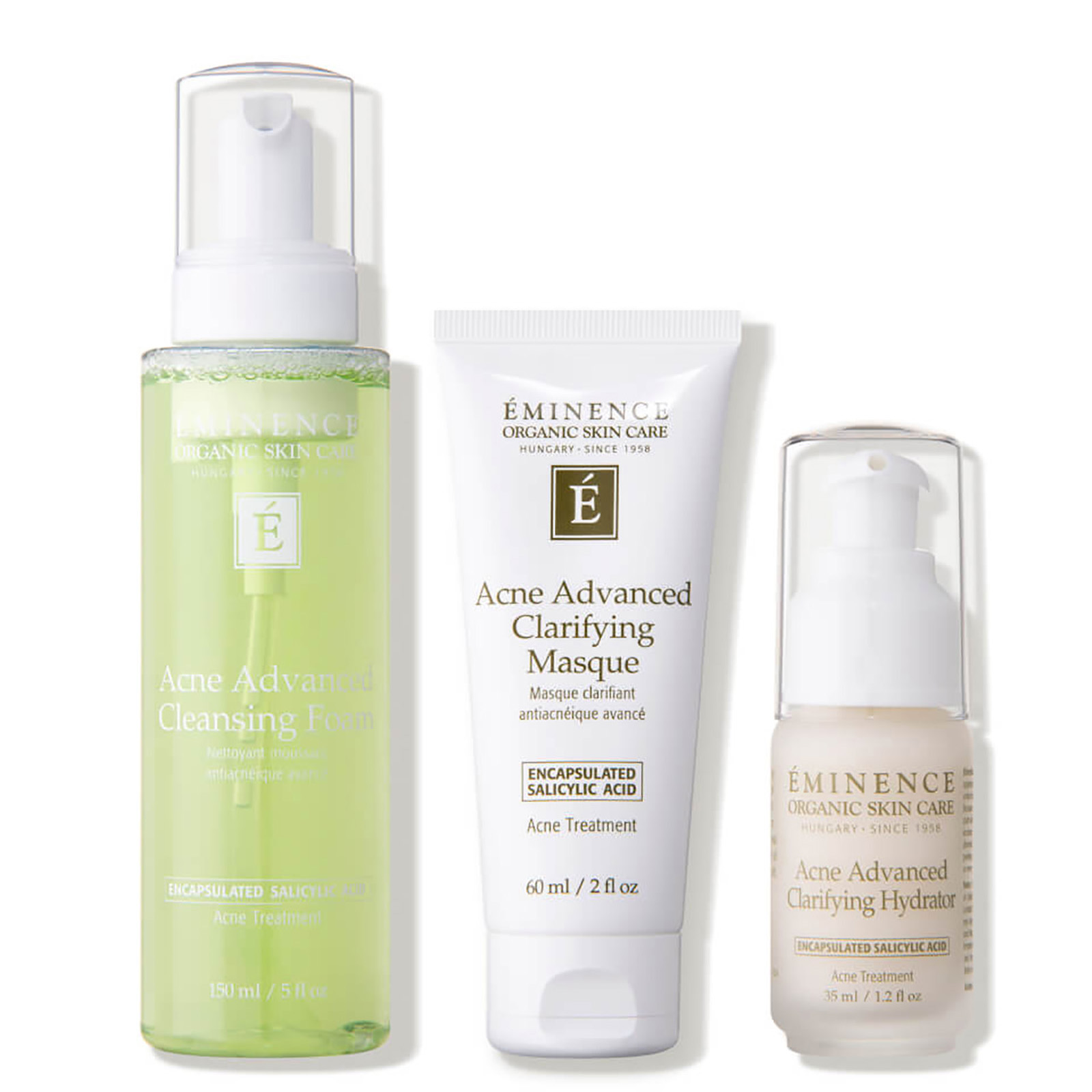 Eminence Organic Skin Care Acne Advanced 3-Step Treatment