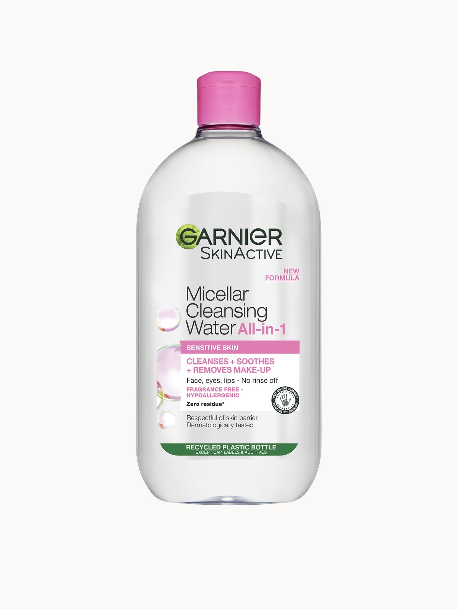 Garnier Micellar Water, Gentle Face Cleanser & Makeup Remover for Sensitive Skin, 700ml