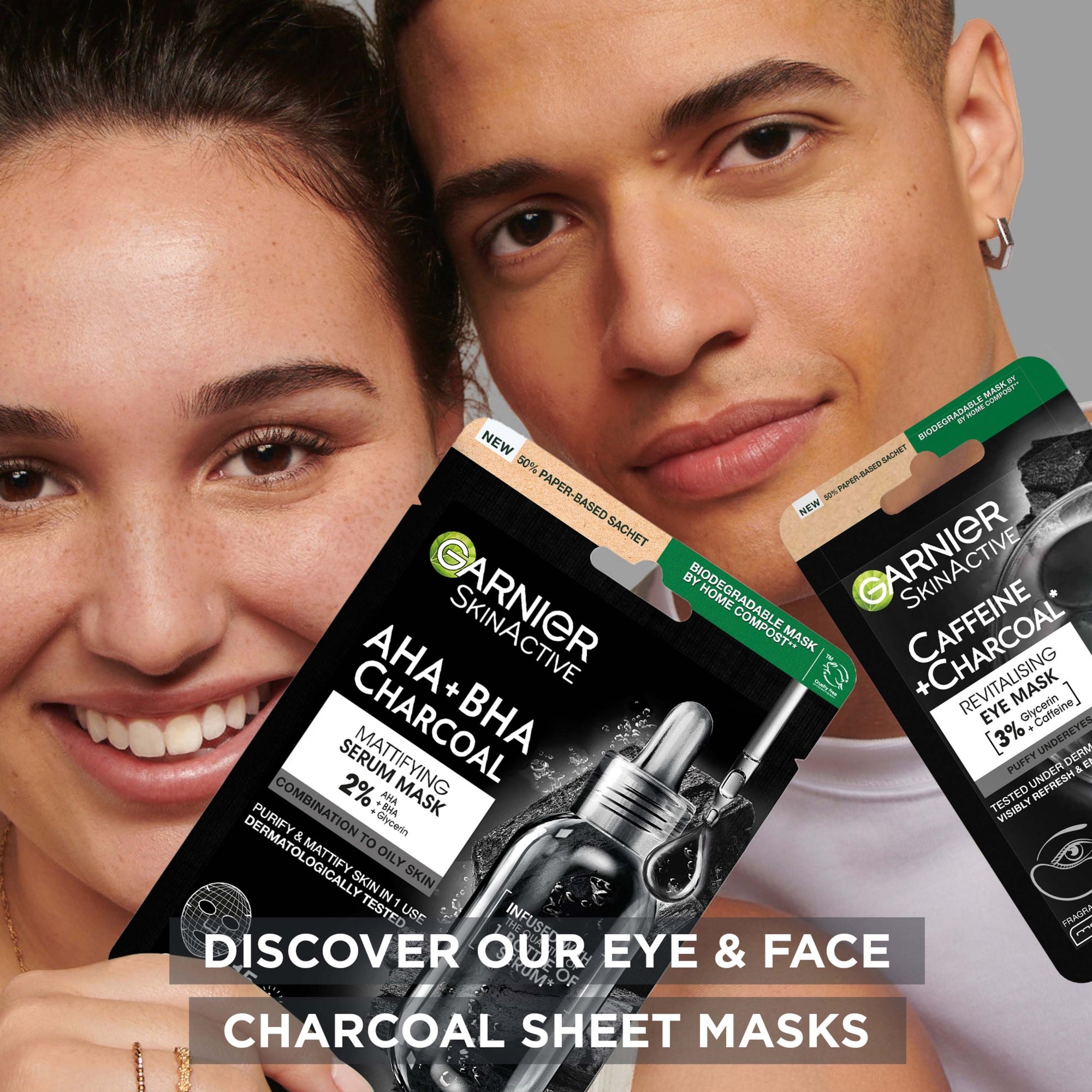 Garnier SkinActive Maschera Occhi Hyaluronic Cryo Jelly - 5g - Anti-Fatica Con Acido Ialuronico E Mentolo