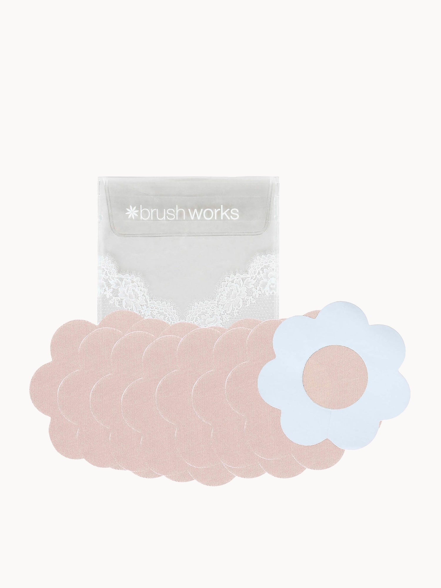brushworks Satin Petal Nipple Covers