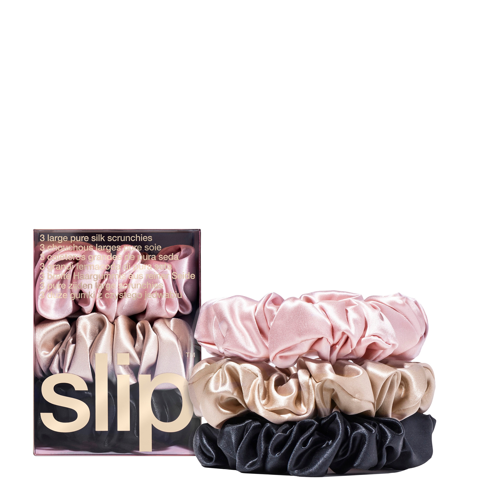 Slip: Slip Silk Large Scrunchies (Various Colours)