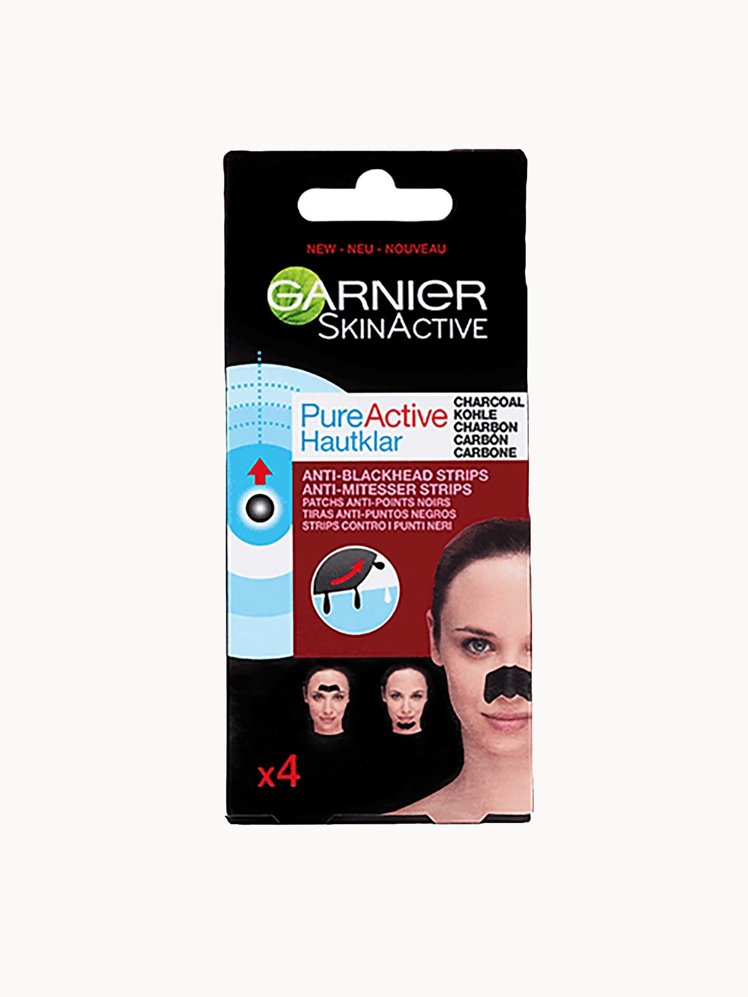 Garnier Pure Active Intensive Anti Blackhead Charcoal Nose Strips