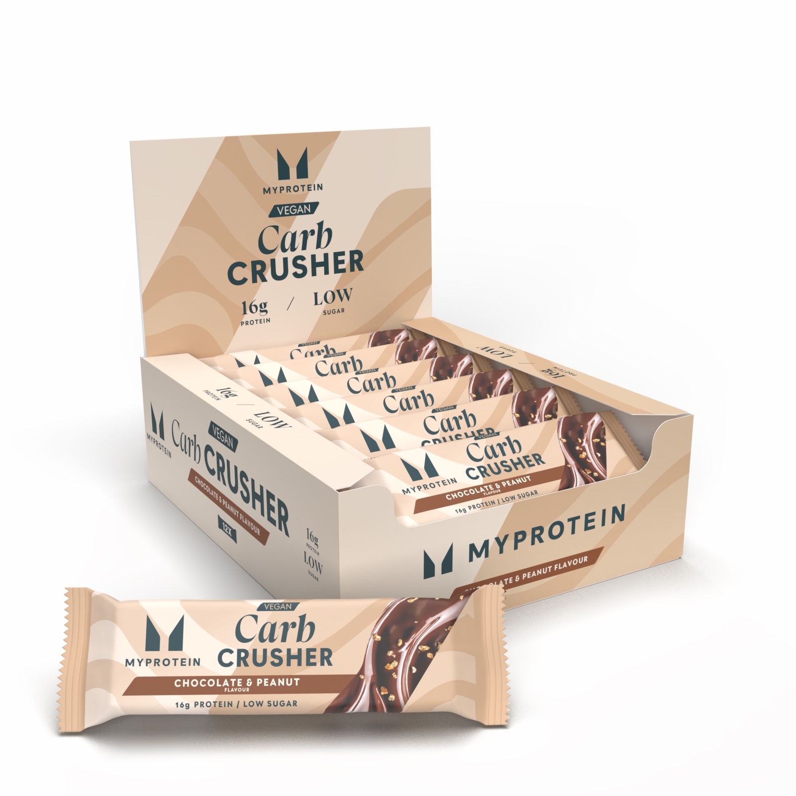 Vegan Carb Crusher Protein Bar (Peanut Butter)
