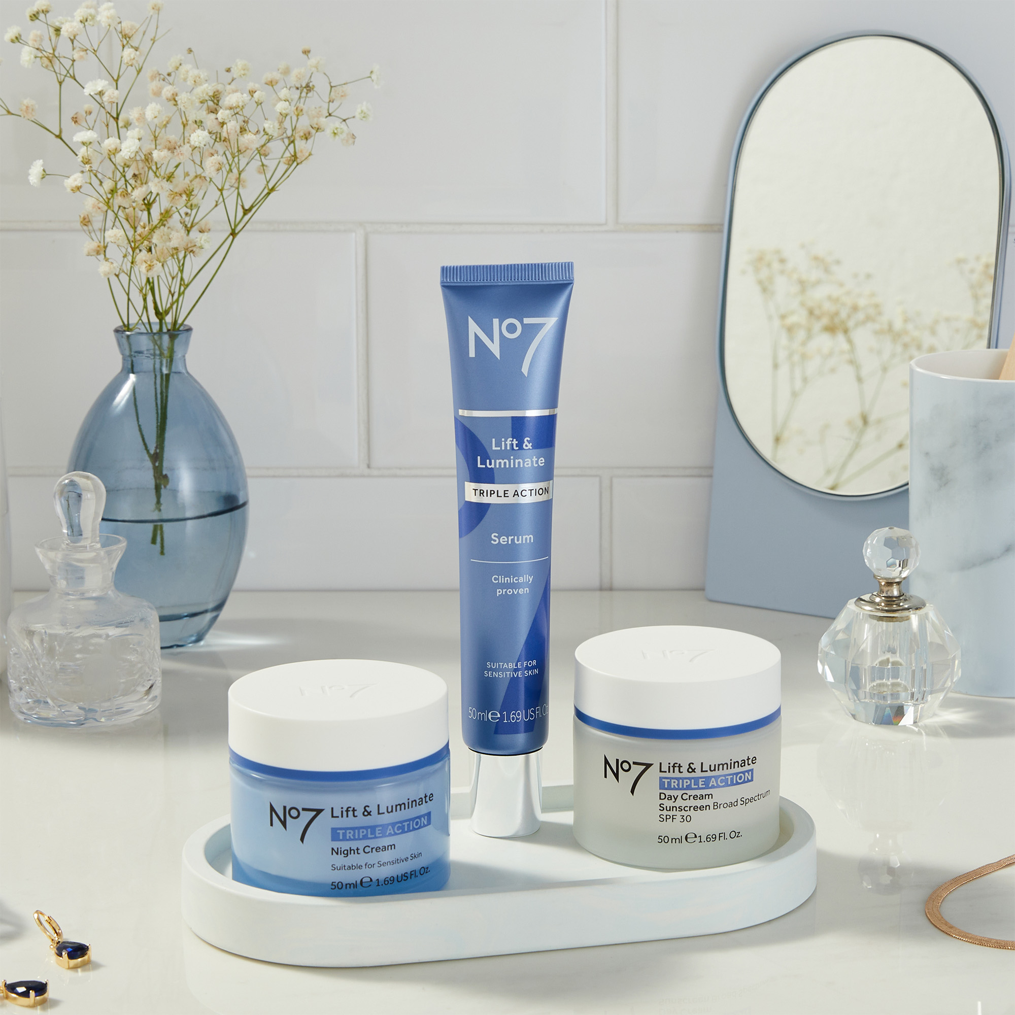 Restore & Renew Multi Action Face & Neck Skincare System