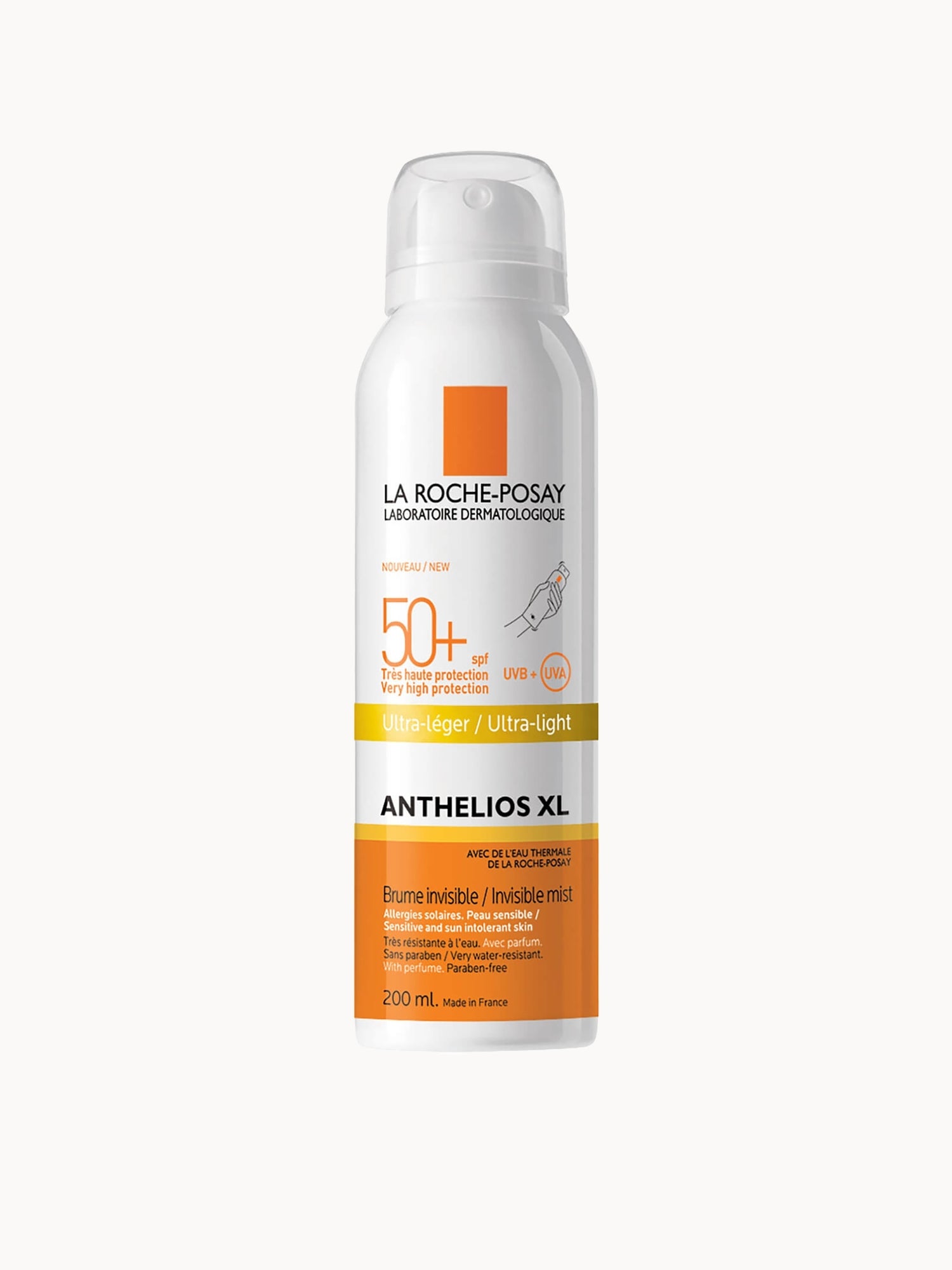 La Roche-Posay Anthelios Ultra-Light SPF50+ Sun Protection Spray 200ml