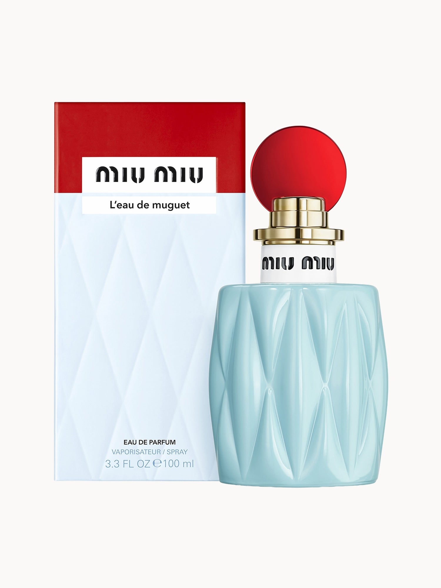 MiuMiu L'Eau de Muguet オードパルファム 100ml Miu Miu L'Eau de Muguet Eau de Parfum 50ml | LOOKFANTASTIC