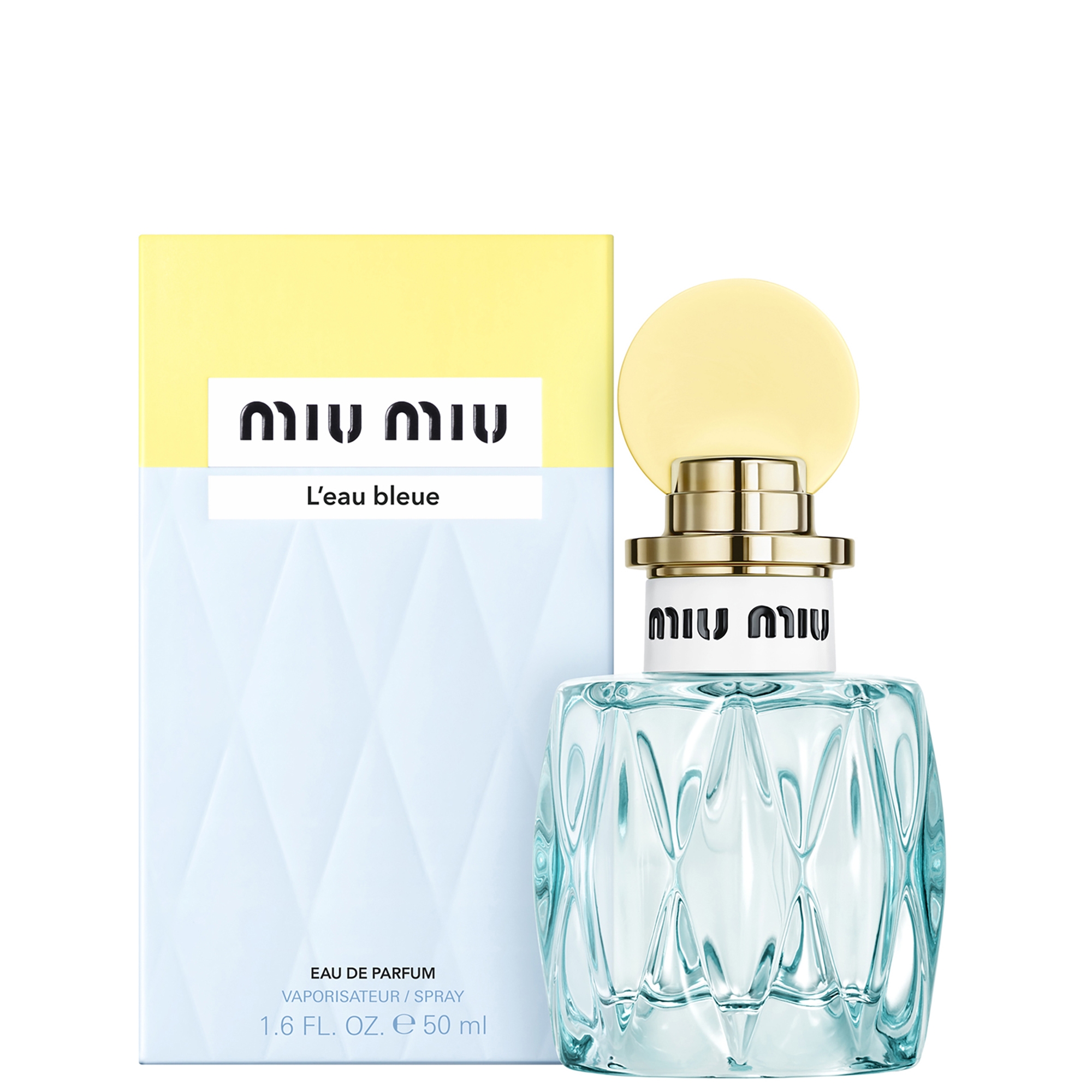 Miu Miu Eau Bleue Eau de Parfum 50ml | LOOKFANTASTIC