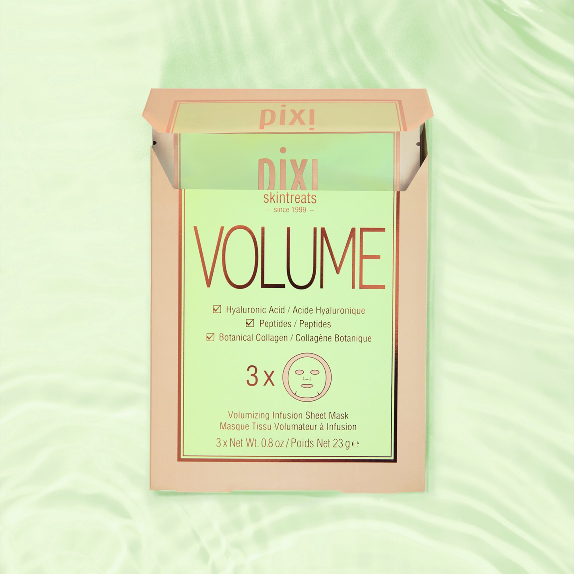 PIXI VOLUME Collagen Boost Sheet Mask (Pack of 3) | Cult Beauty