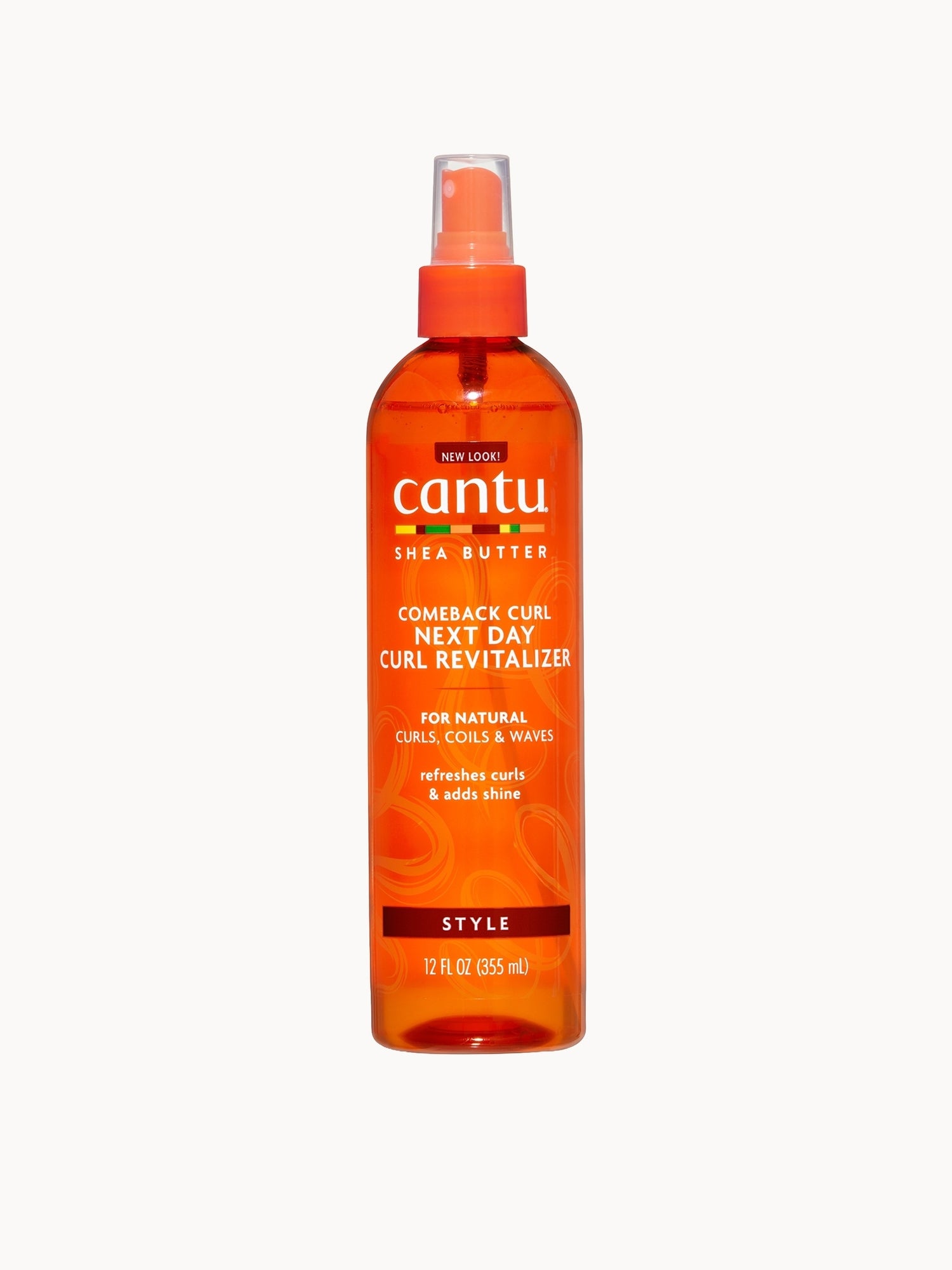 Cantu Shea Butter Cleansing Cream Shampoo & Hydrating Cream Conditioner & Curl Revitalizer Trio Set (with Nicka K Kid's sanitizinig wipes) by Cantu