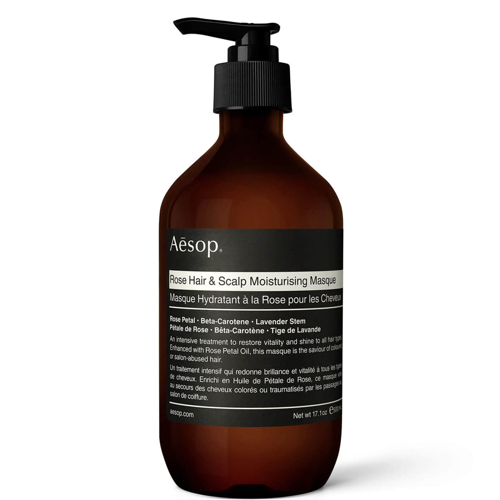 cult Aesop Rose Hair and Scalp Moisturising Masque 500ml