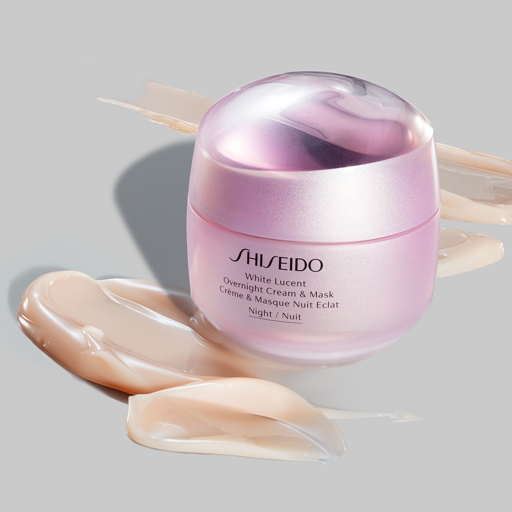 Shiseido White Lucent Overnight Cream and Mask 75ml | LOOKFANTASTIC