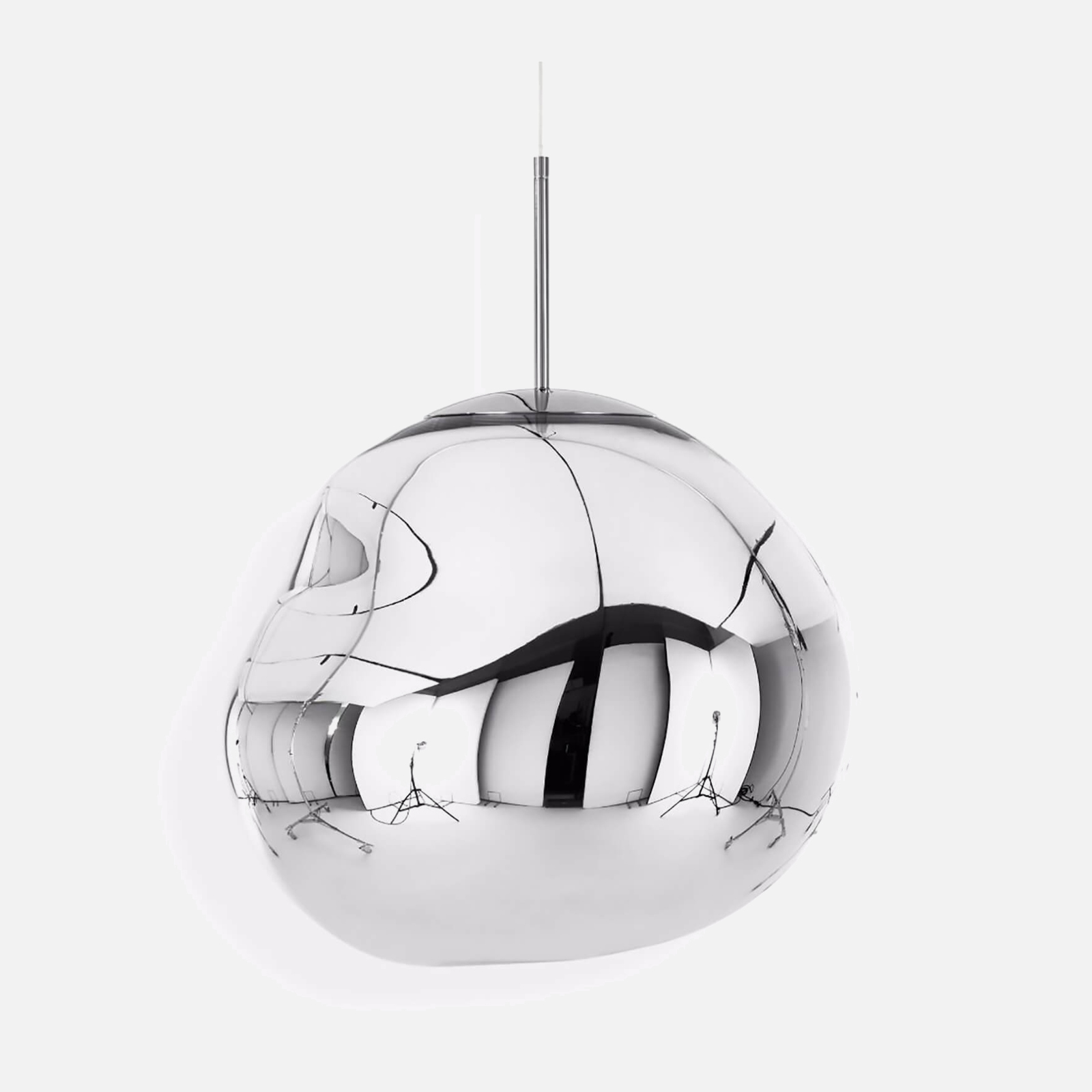 Tom Dixon Melt Pendant LED - Chrome | Coggles Tom Dixon Melt Pendant LED - Chrome | Coggles