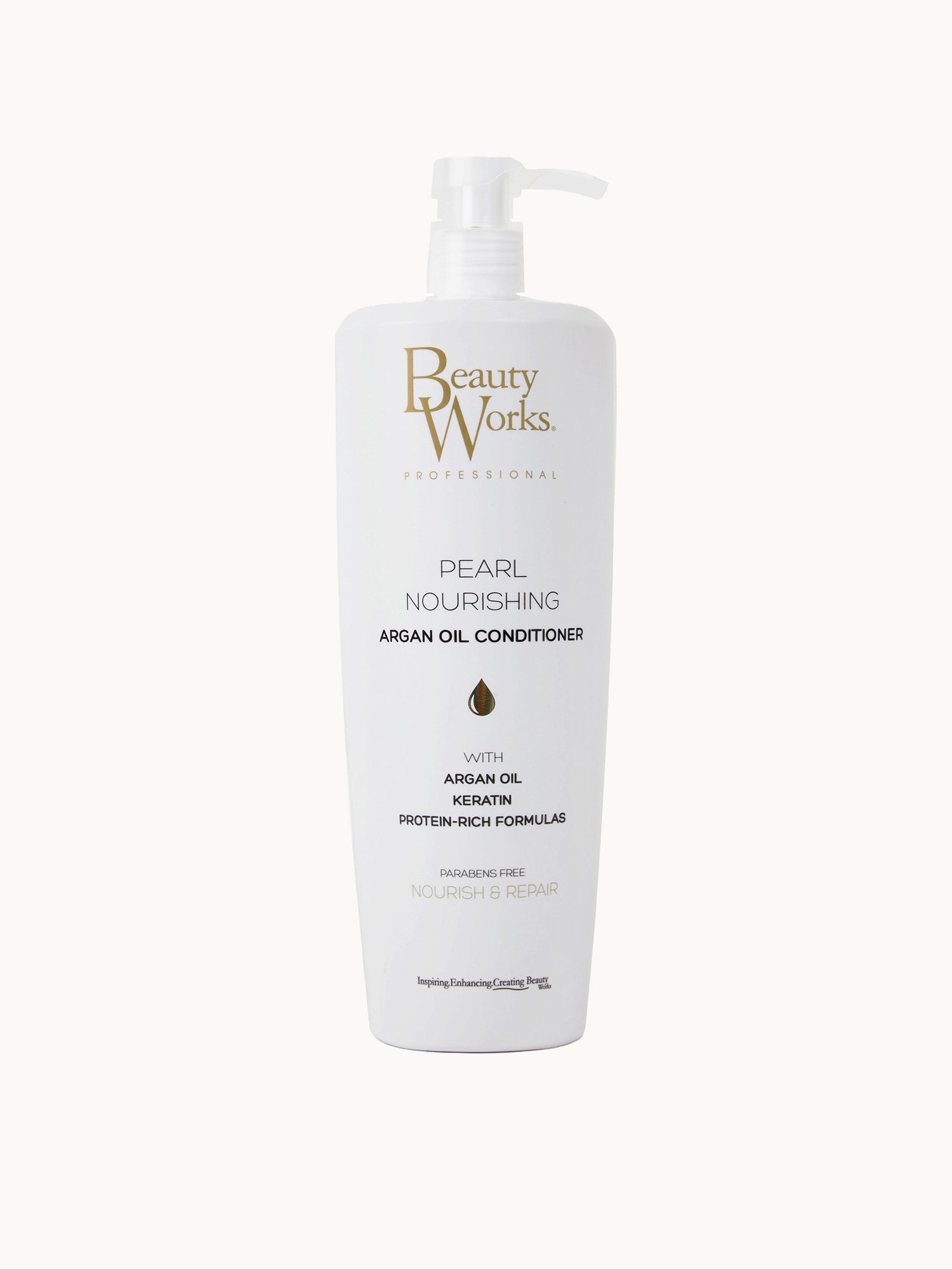 Beauty Works Pearl Nourishing Argan Oil Conditioner 1 Litre