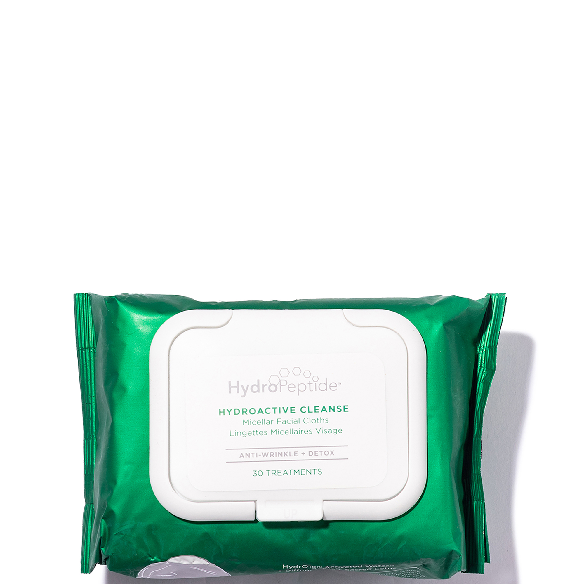 HydroPeptide Anti-Wrinkle + Detox HydroActive Cleanse Micellar Facial Cloths HydroPeptide Anti-Wrinkle + Detox HydroActive Cleanse Micellar Facial Cloths