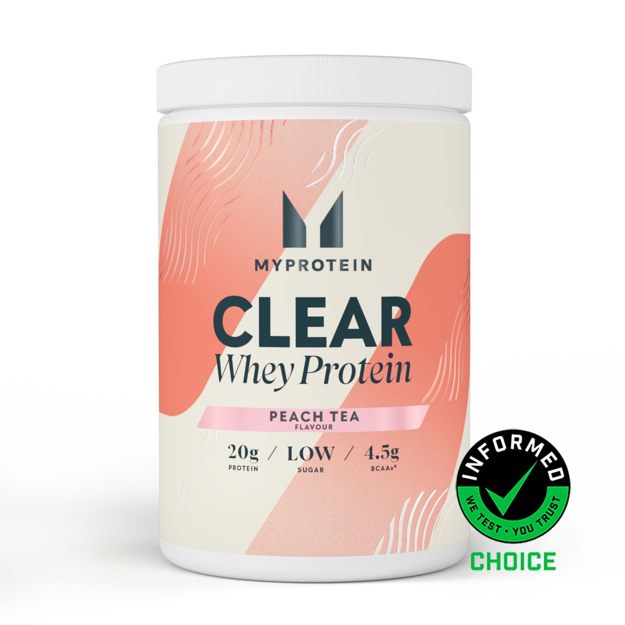 Myprotein Clear Whey Isolate - 500 g, Peach Tea product pack