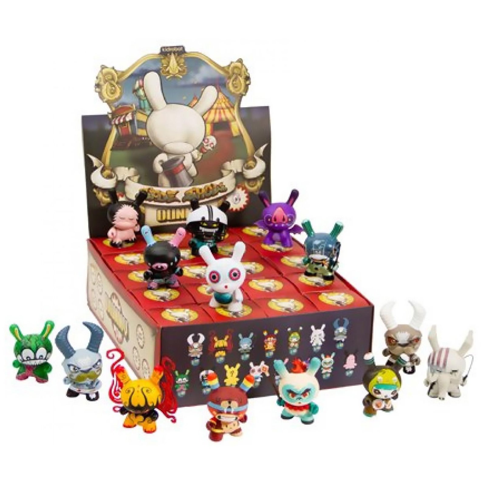 【未開封】Kidrobot 3インチ ダニー 2個セット ファンタ Kidrobot DUNNY Series 2013 3 Inch Figure Assortment | Zavvi UK