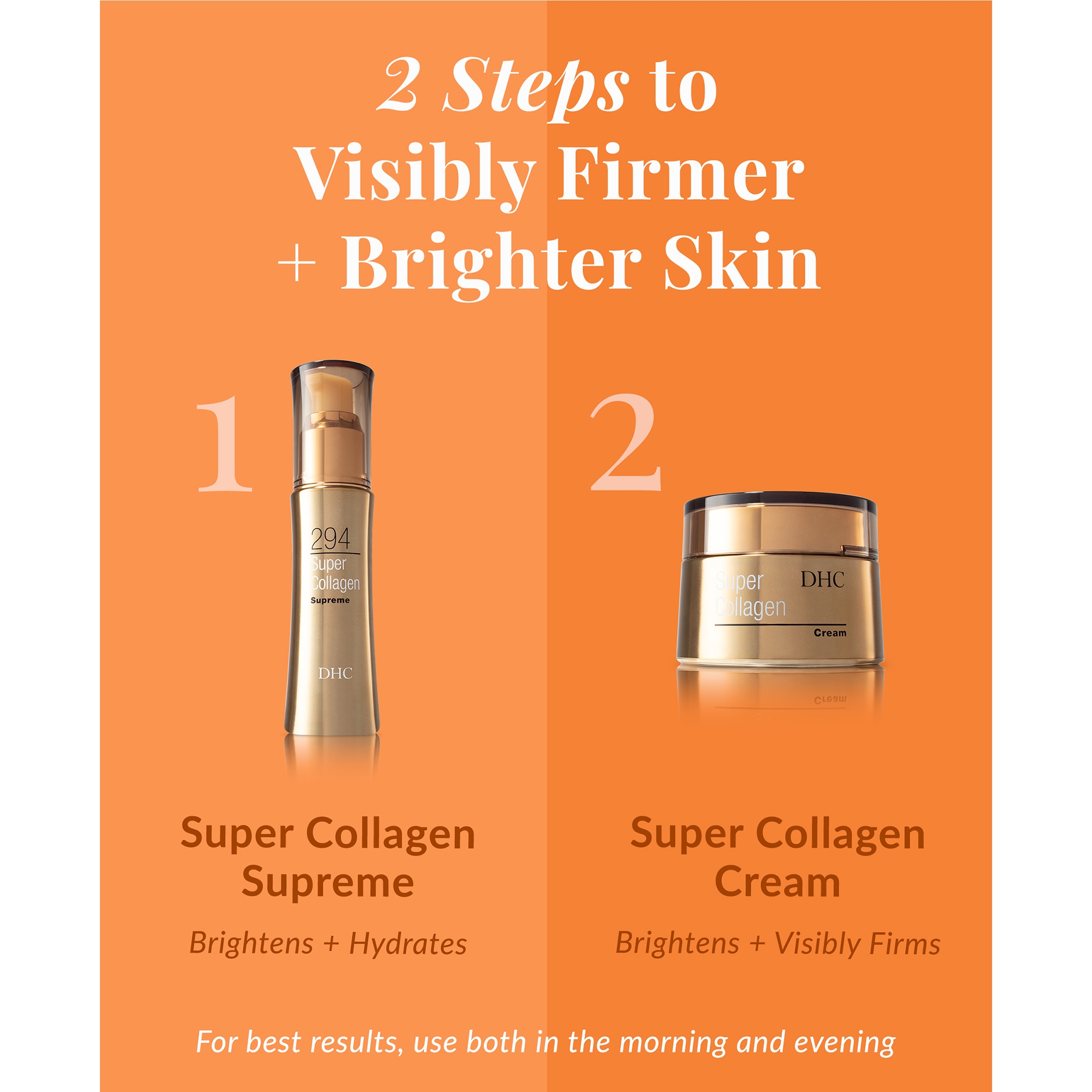 DHC Super Collagen Supreme Dipeptide-8 Facial Serum - 1.6 fl oz