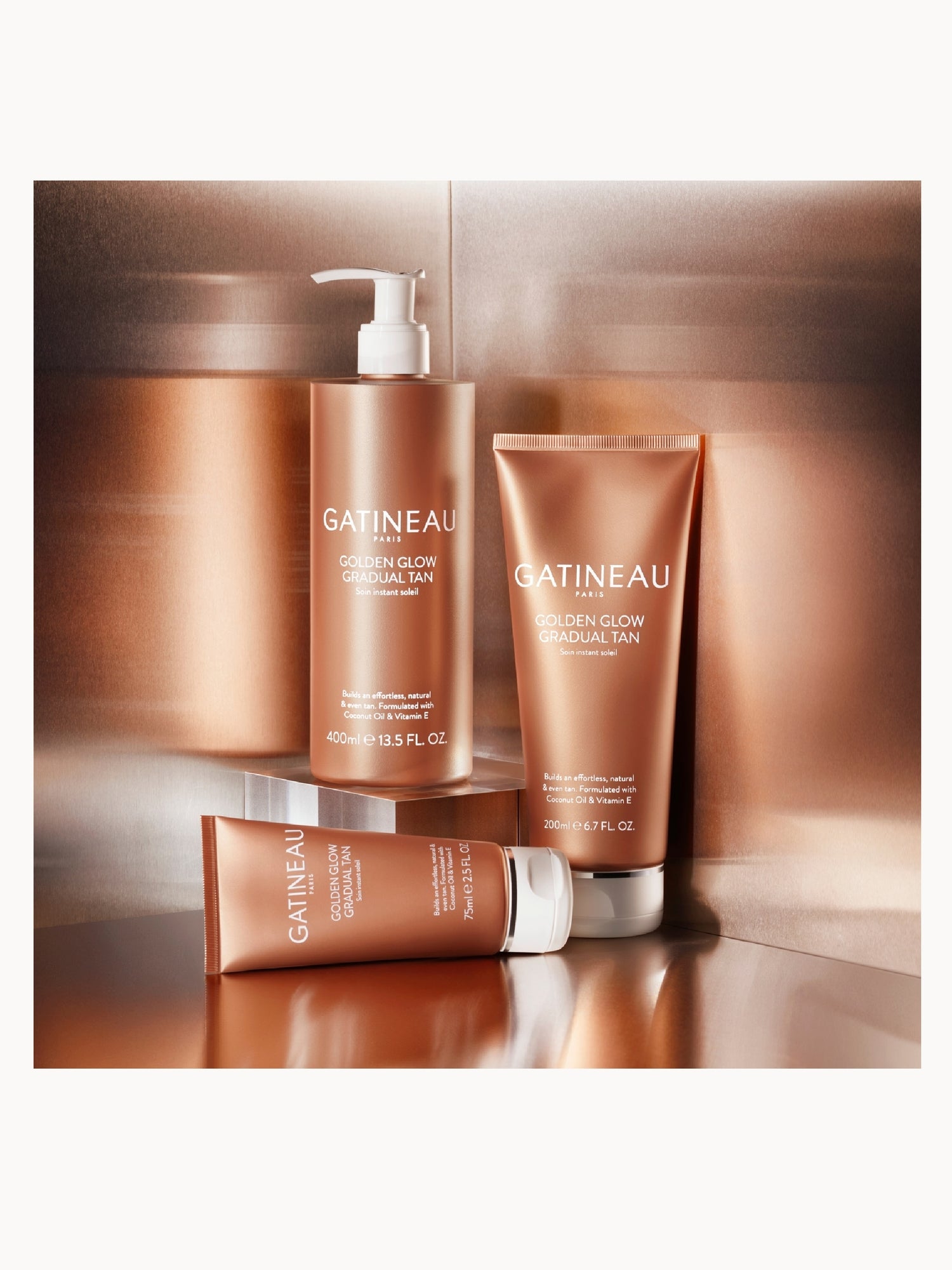 Gatineau Golden Glow Gradual Tan Cream 200ml | LOOKFANTASTIC