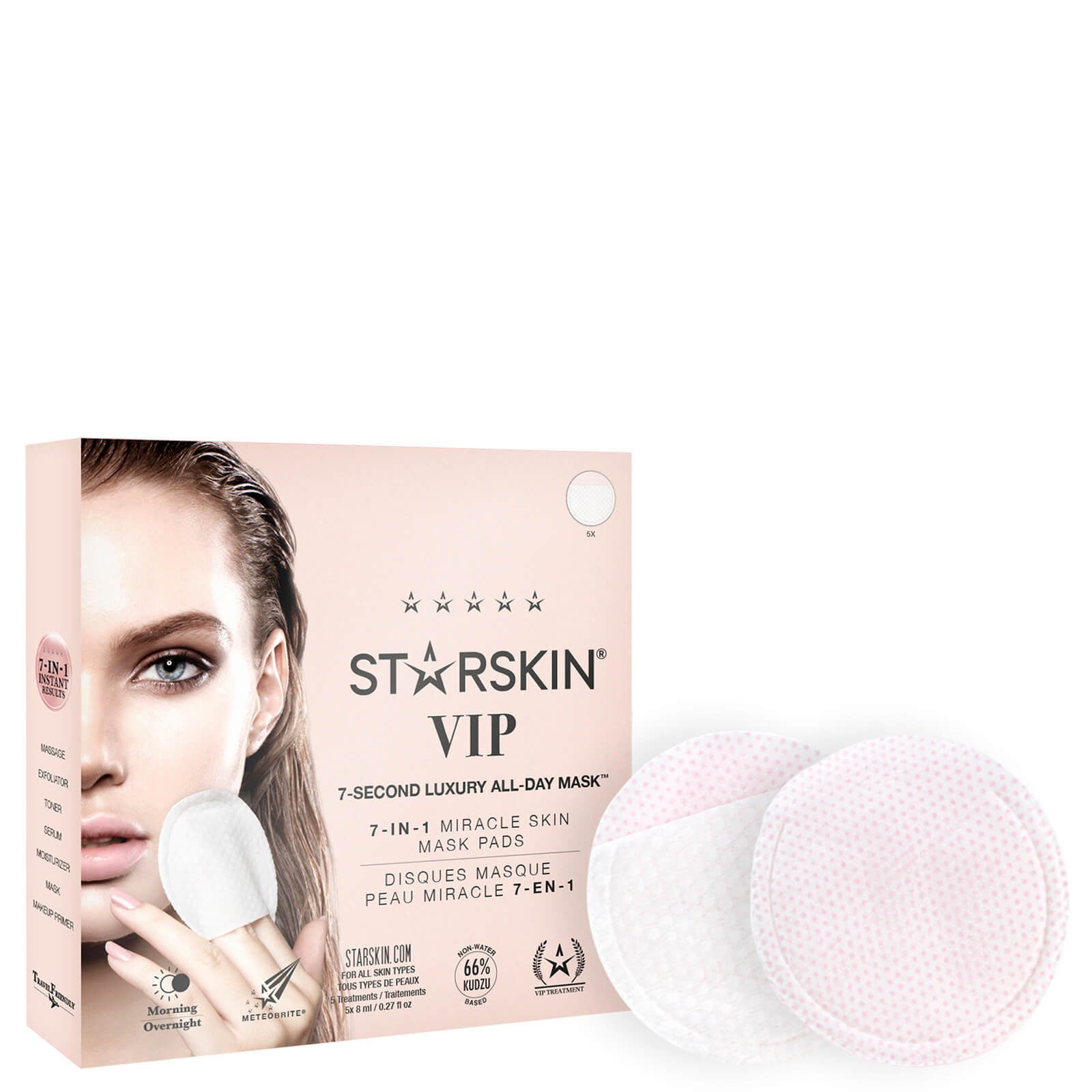STARSKIN VIP 7-Seconds Luxury All Day Mask - 5x 8ml | LOOKFANTASTIC