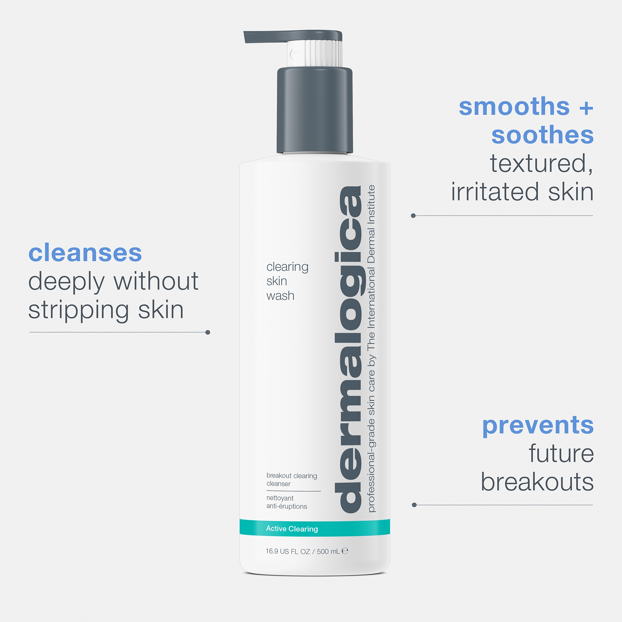 Dermalogica Active Clearing Skin Wash (16.9 fl. oz.) | Dermstore